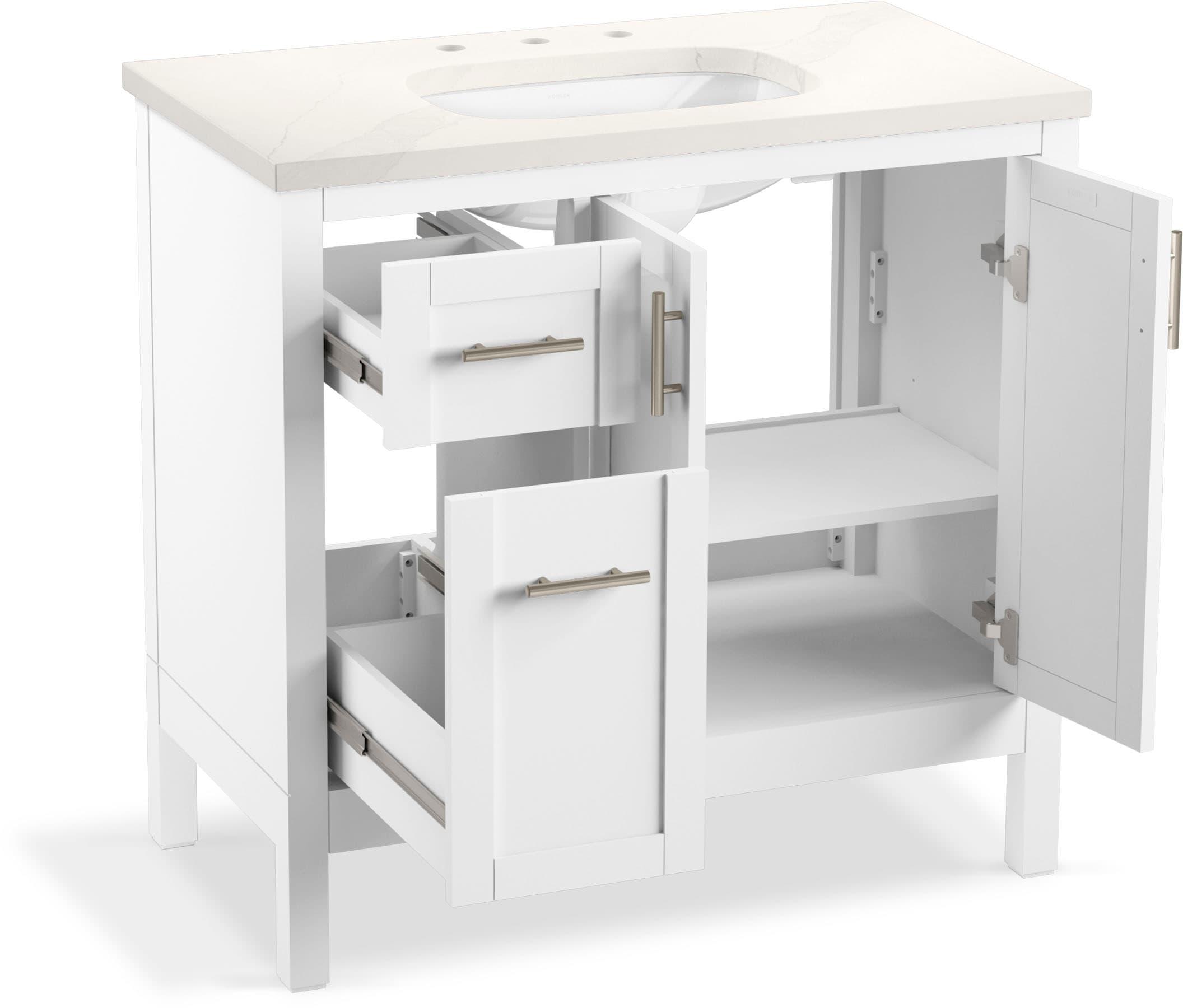 Hadron 37" Single Bathroom Vanity Set
