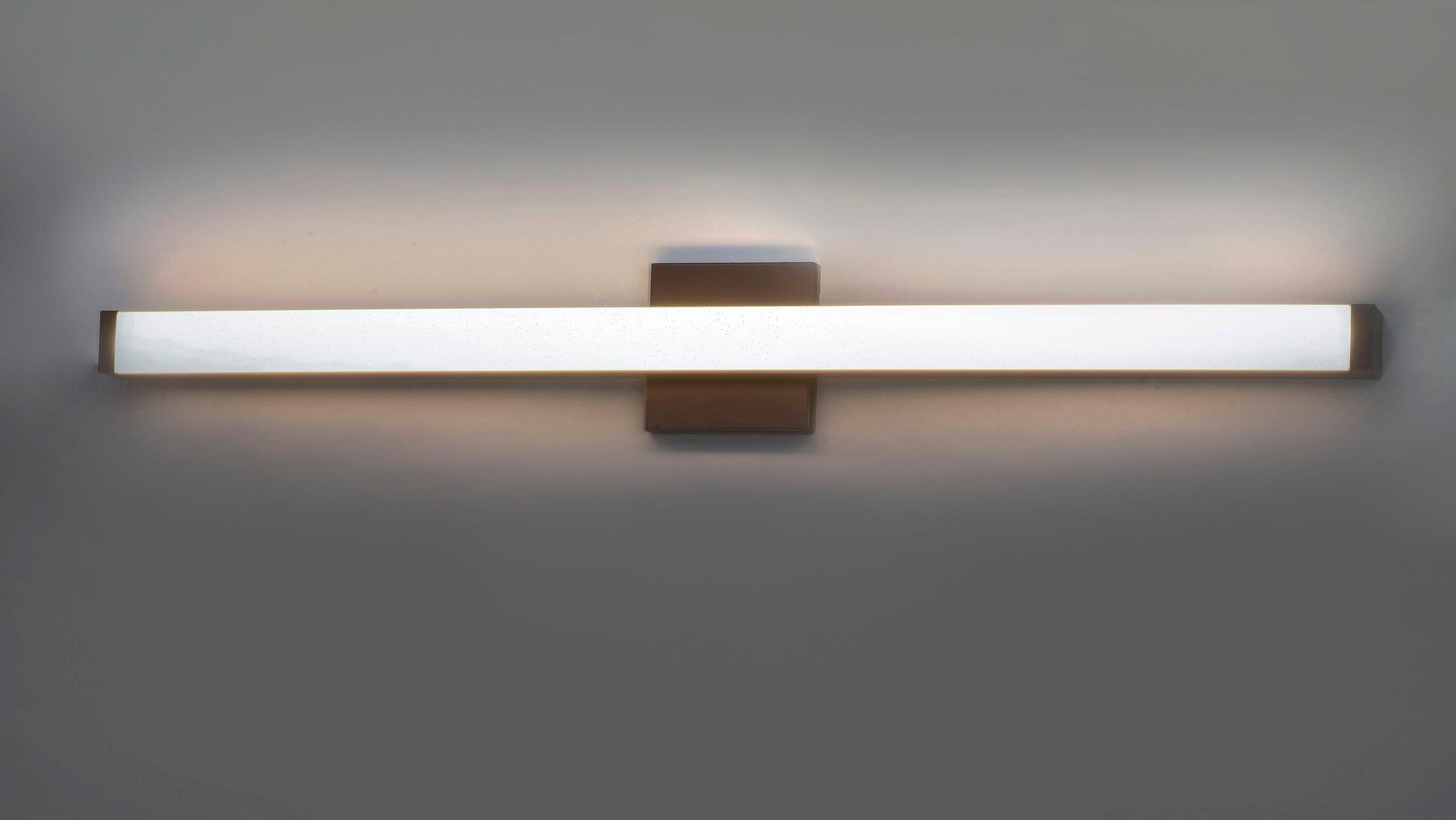 52004BZ-Maxim Lighting-Spec-LED Bath Vanity Light-Minimalistic Contemporary Style-Bronze Finish-30 Inch Size