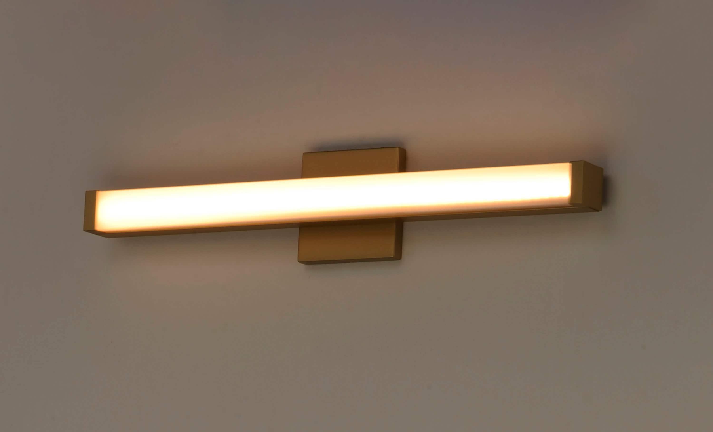 52006GLD-Maxim Lighting-Spec-LED Bath Vanity Light-Minimalistic Contemporary Style-Gold Finish-36 Inch Size