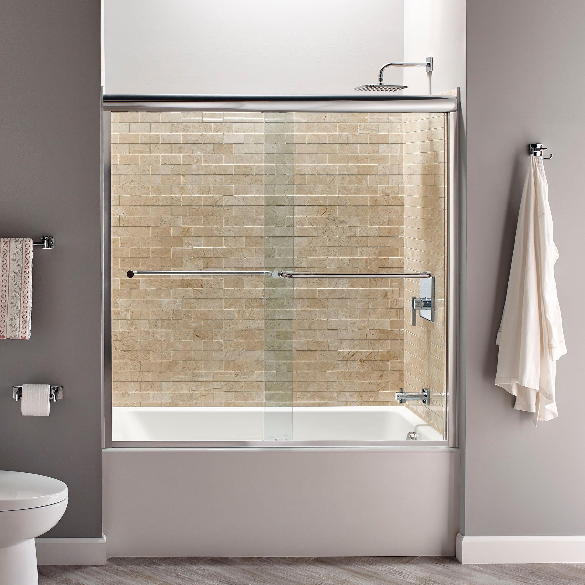 Studio 60'' x 32'' Alcove / Tile In Soaking Acrylic Bathtub