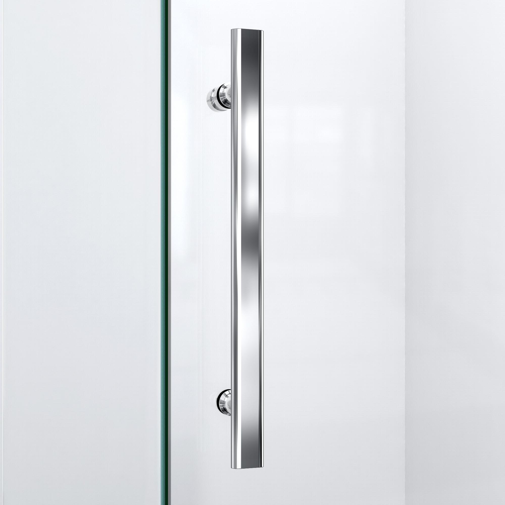 DreamLine Prism Plus 42" x 74.75" Rectangle Hinged Shower Enclosure with Base Included