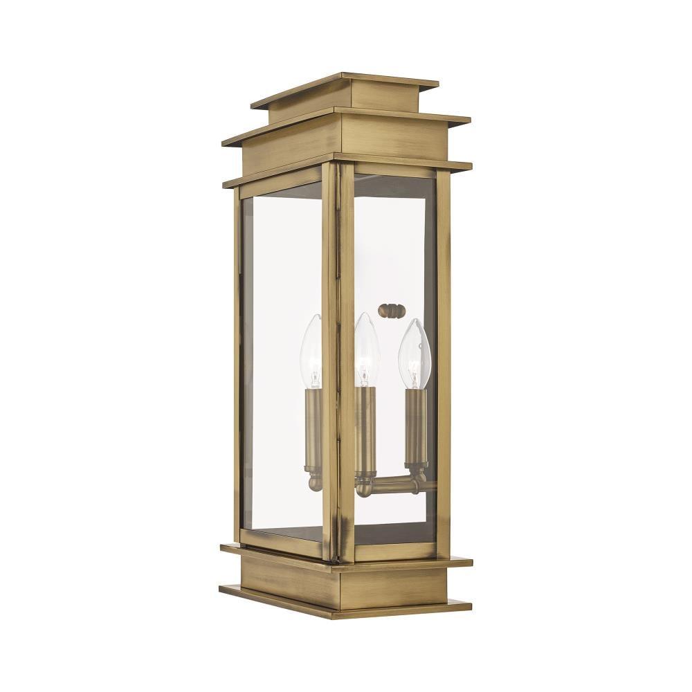 Livex Lighting Princeton 2 - Light Wall Light in  Antique Brass