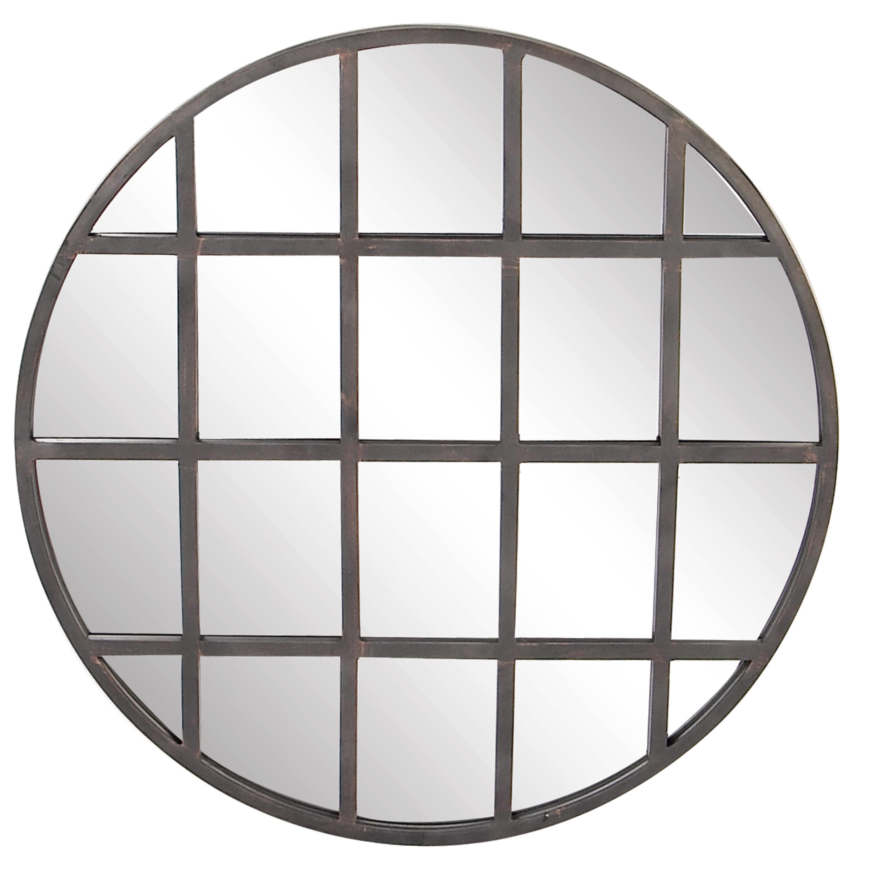 Paneled Modern & Contemporary Accent Mirror