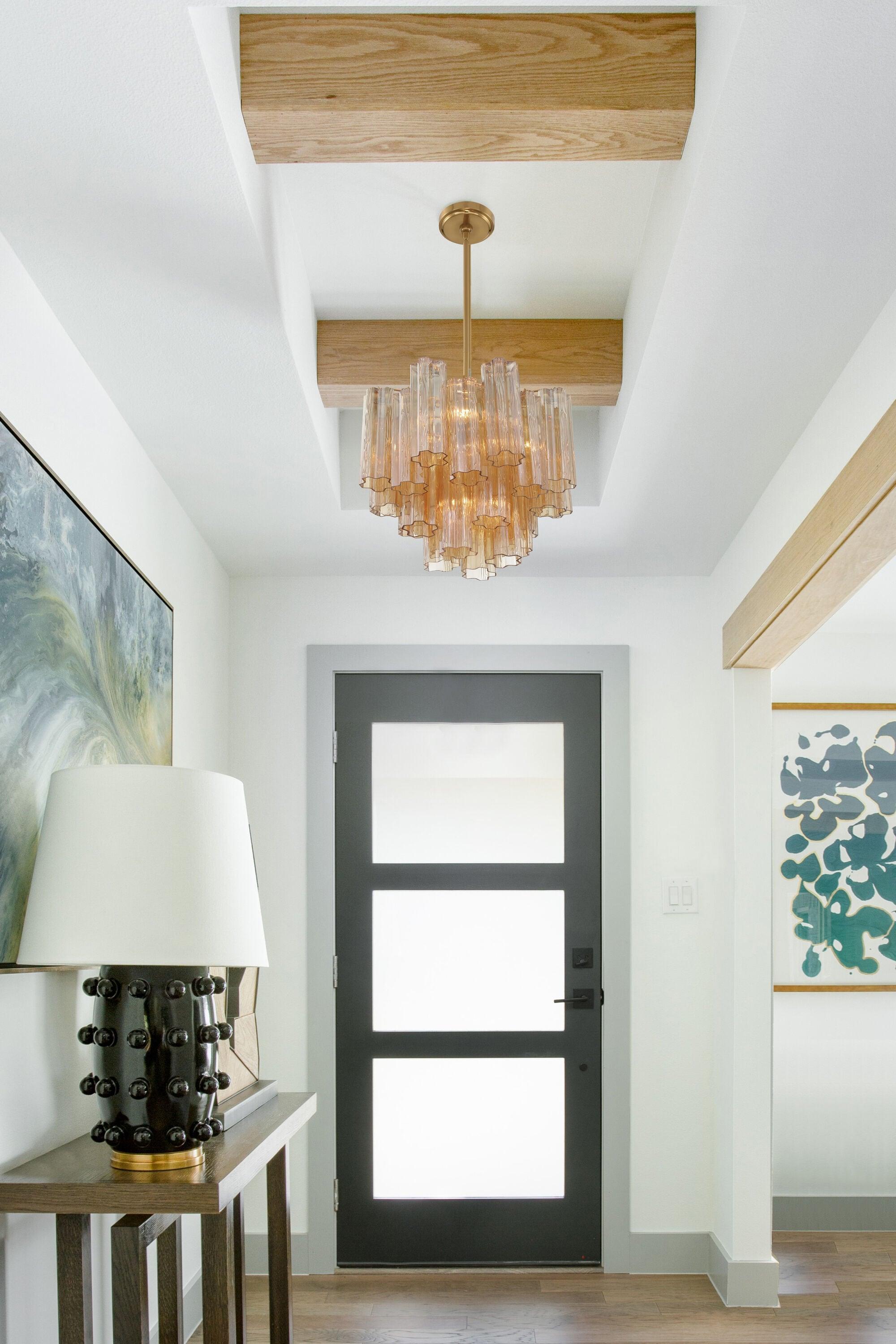 Crystorama Lighting Addis 4 - Light Chandelier in  Aged Brass