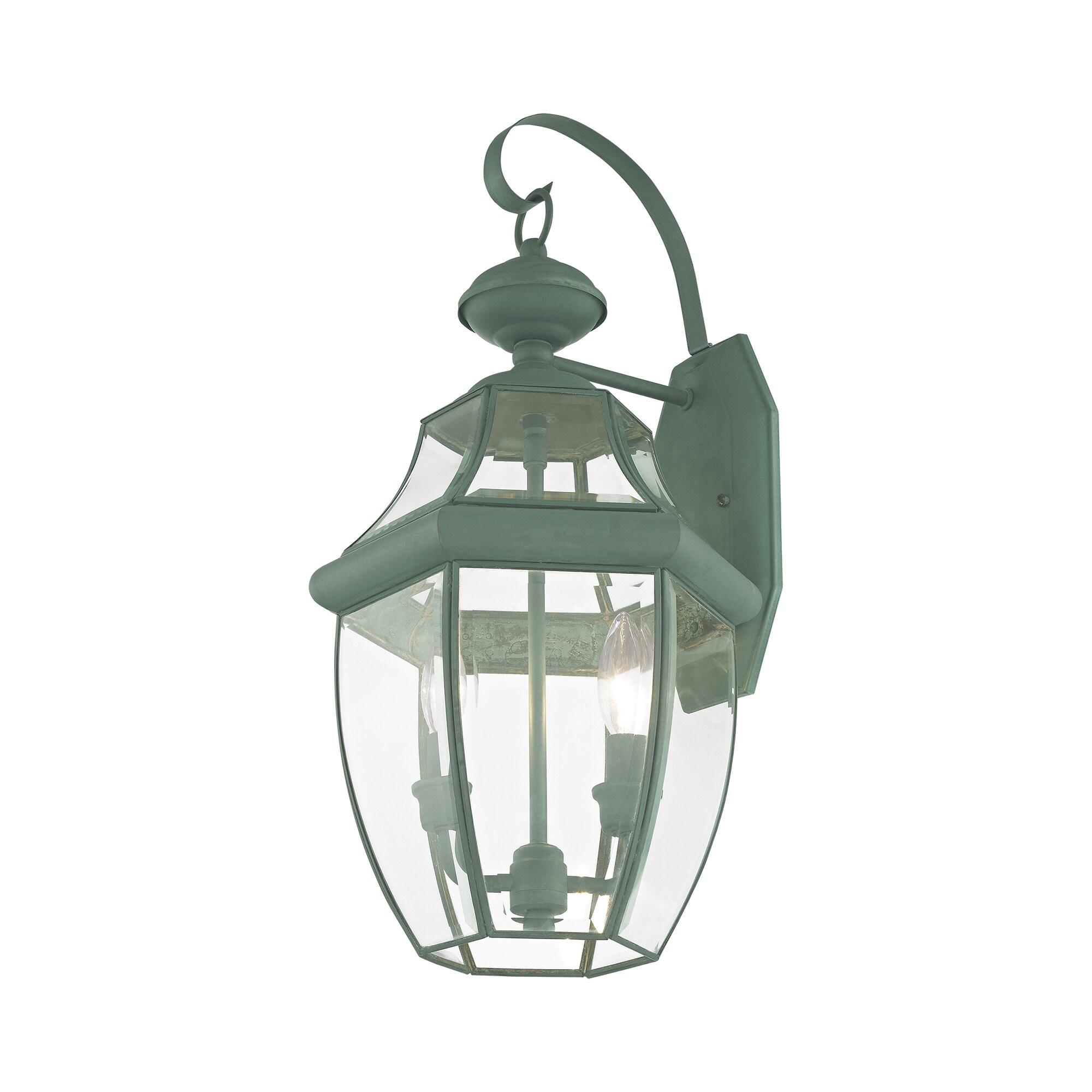 Livex Lighting Monterey 2 - Light Wall Light in  Verdigris
