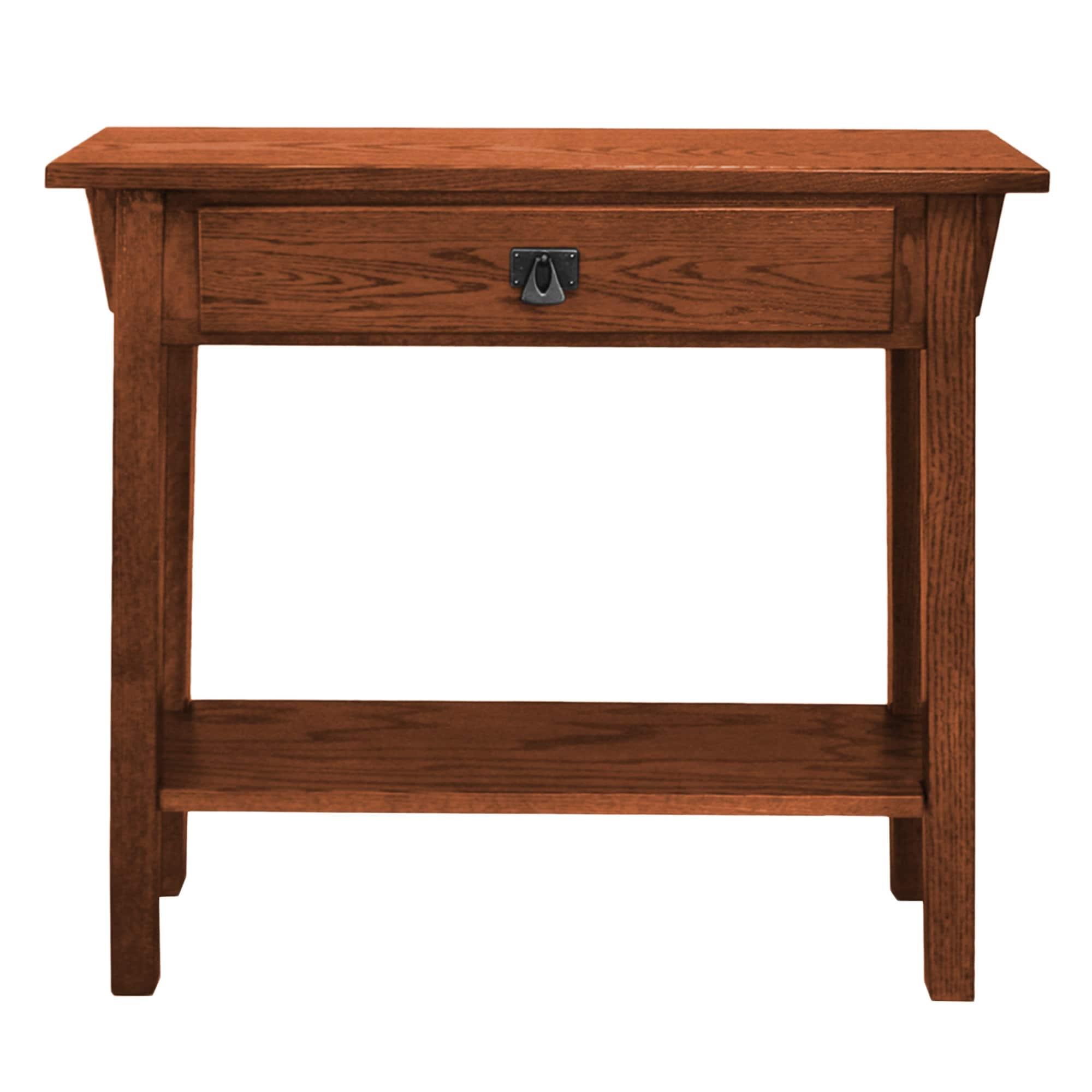 Favorite Finds Mission Hall Stand Russet Finish - Leick Home