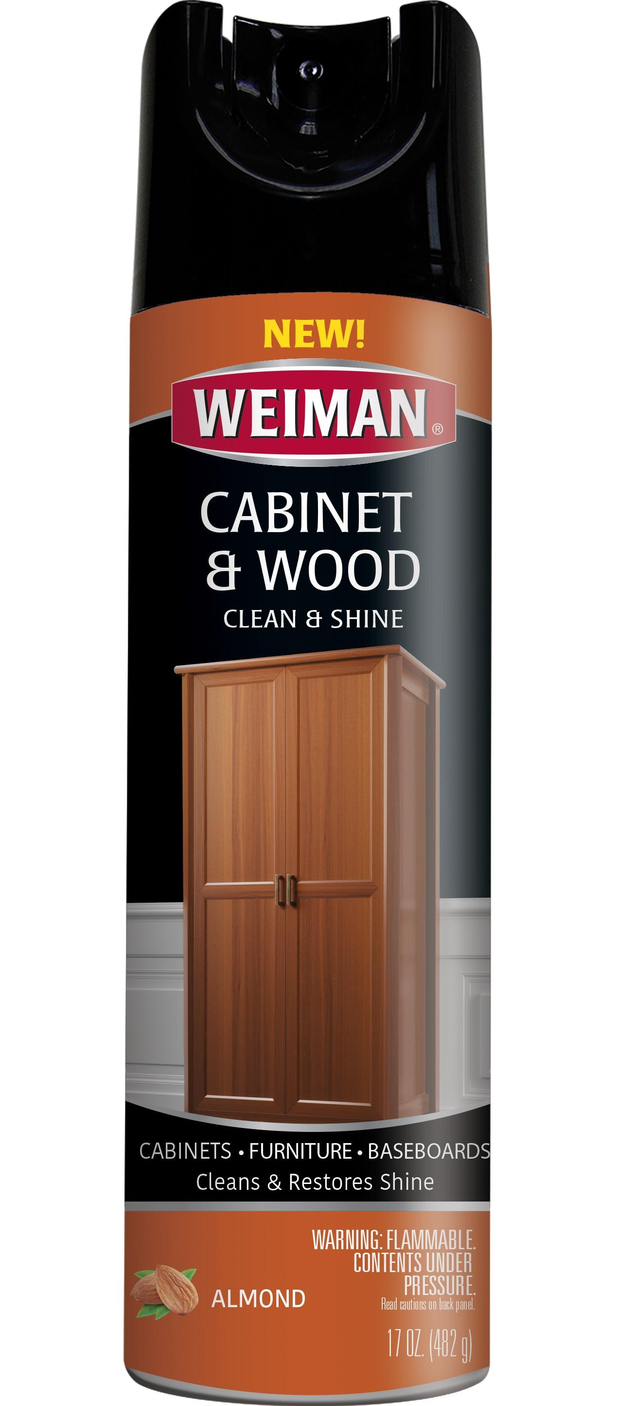 Weiman 596 Cabinet & Wood Clean & Shine, 17-oz. Aerosol - Quantity 1