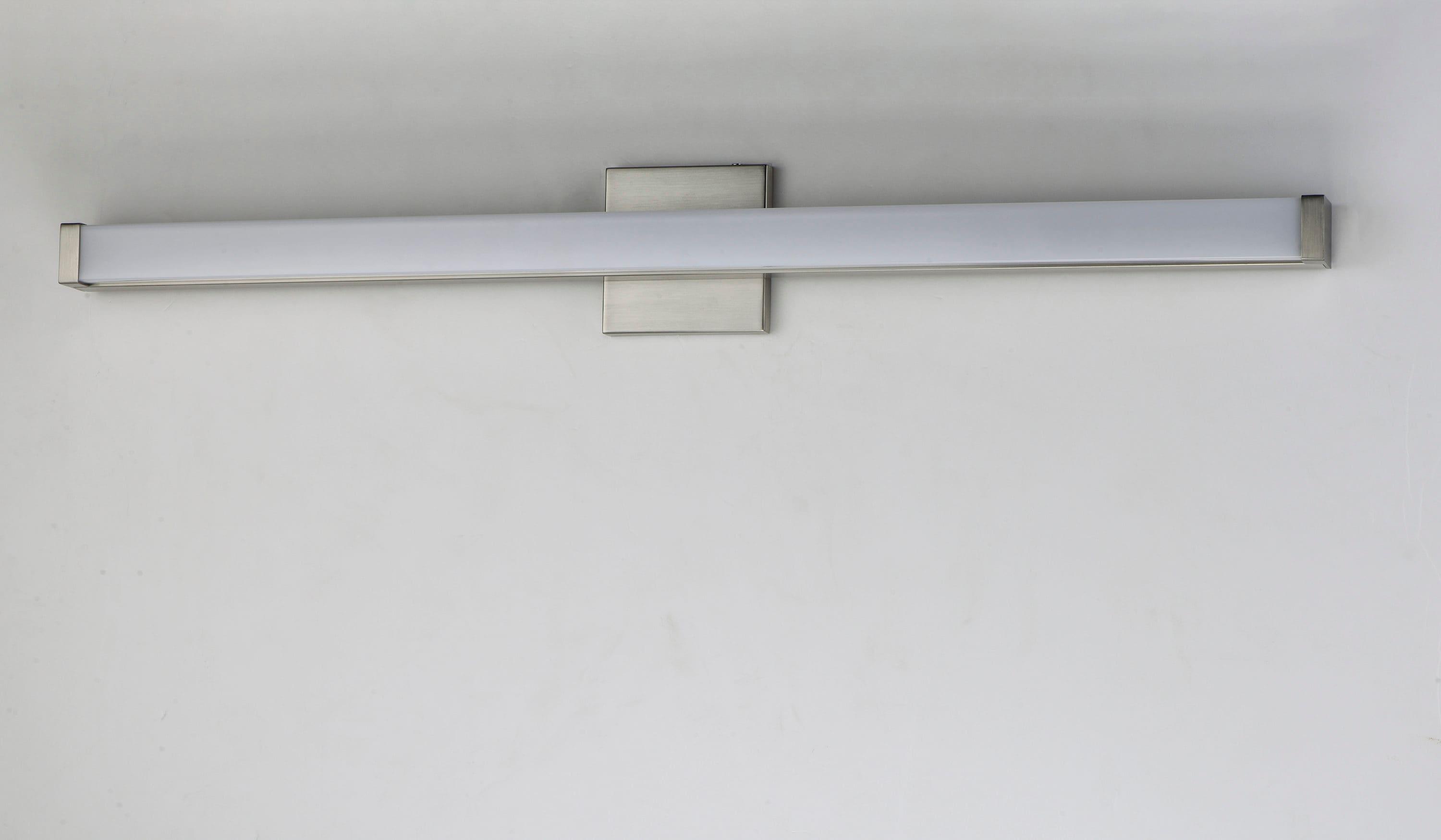 -Led Bath Vanity Light-Minimalistic Contemporary Style-Satin Nickel Finish-36 Inch Size Maxim Lighting 52006Sn