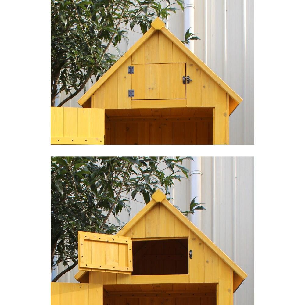 Hanover 2 ft. 5 in. W x 2 ft D Solid Wood Storage Shed