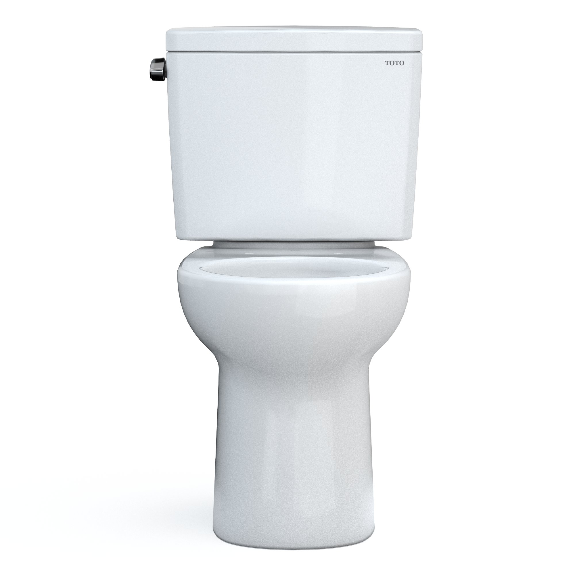 Drake® 1.6 GPF Round Two-Piece Toilet with Tornado Flush (Seat Not Included)