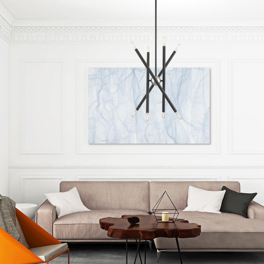 Livex Lighting Soho 8 - Light Chandelier in  Scandinavian Gray