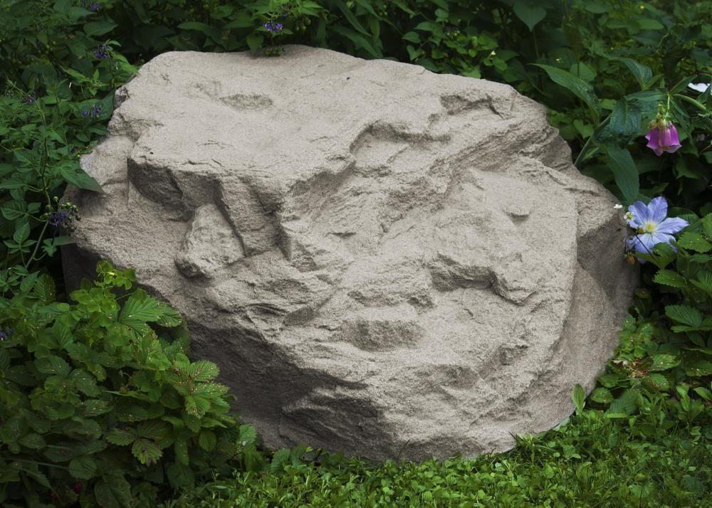 Landscape Rock – Natural Granite Appearance – Low Profile Boulder – Lightweight – Easy to Install