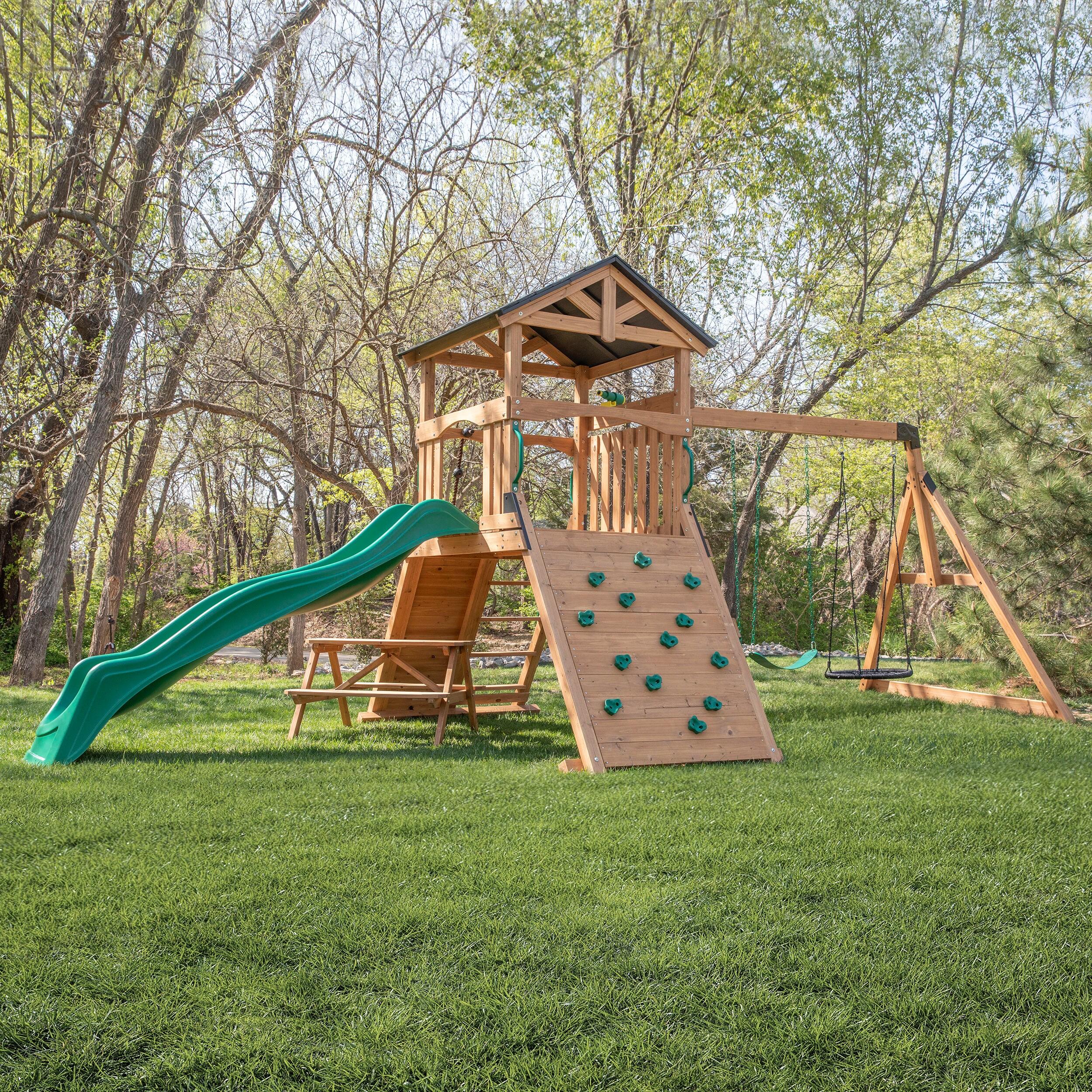 Backyard Discovery Endeavor Ii Swing Set