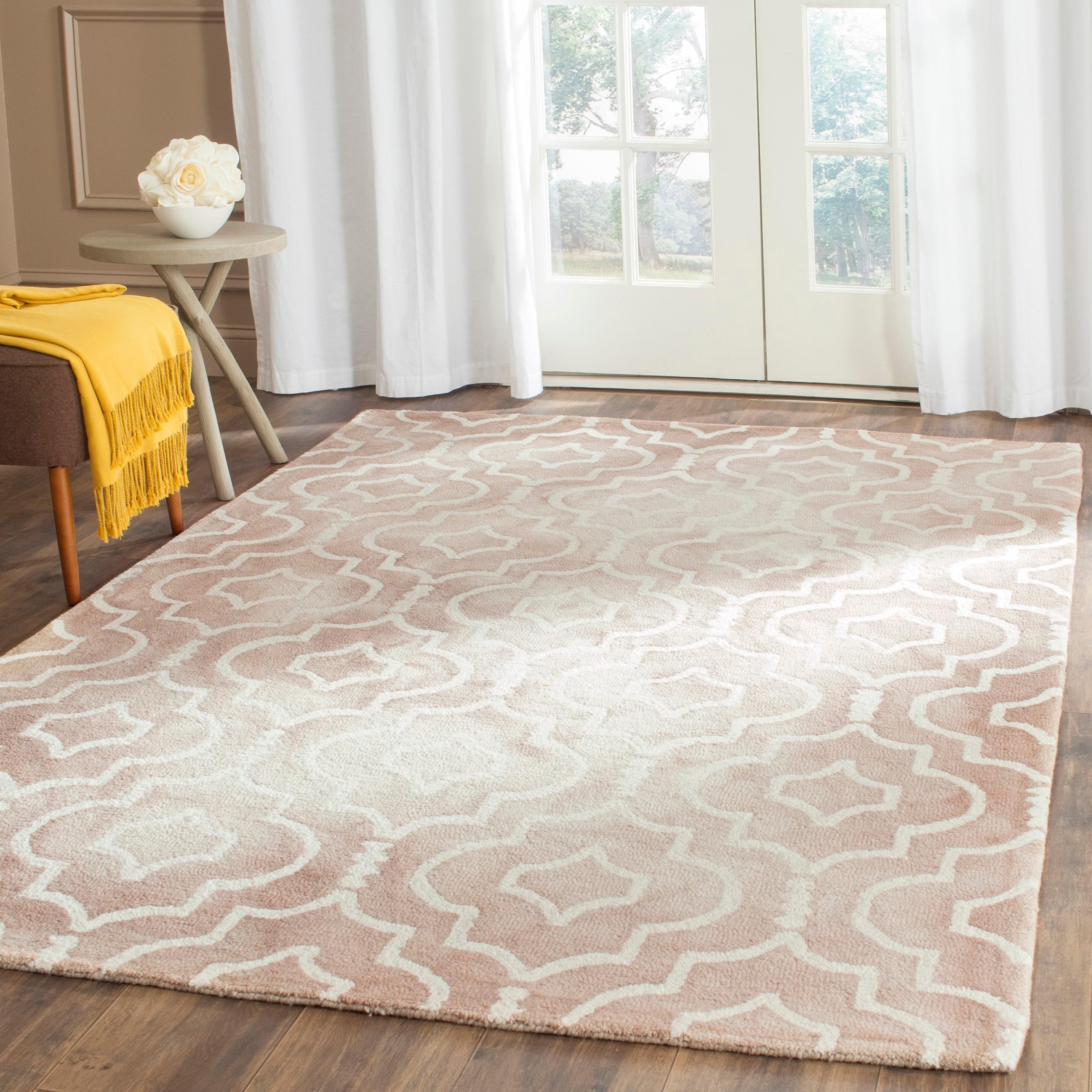 Dip Dye DDY538 Hand Tufted Indoor Accent Rug - Beige/Ivory - 2'x3' - Safavieh