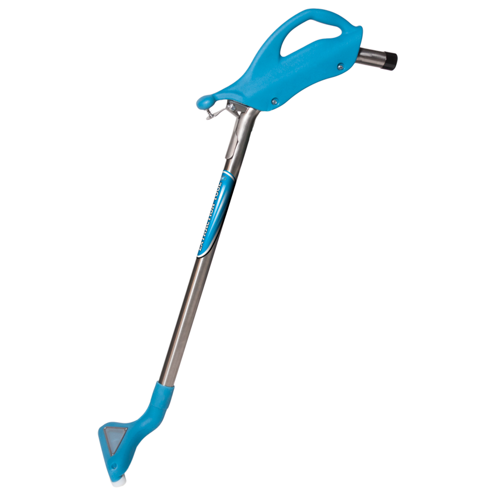 Ergonomic Blue and Stainless Steel Flood Extraction Tool, 61 in