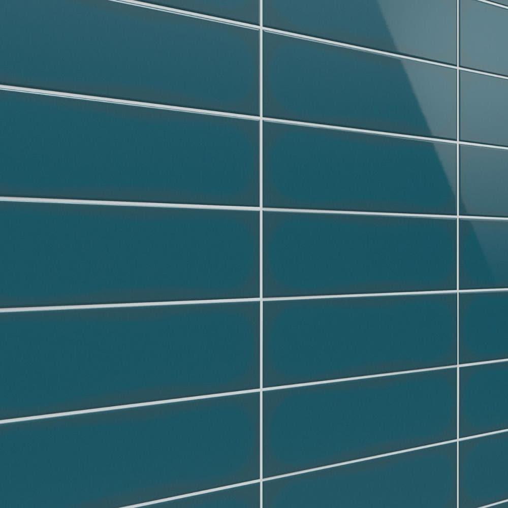 Remington 3.93 in. x 11.81 in. Polished Porcelain Subway Wall Tile (13.55 Sq. Ft. / Case)