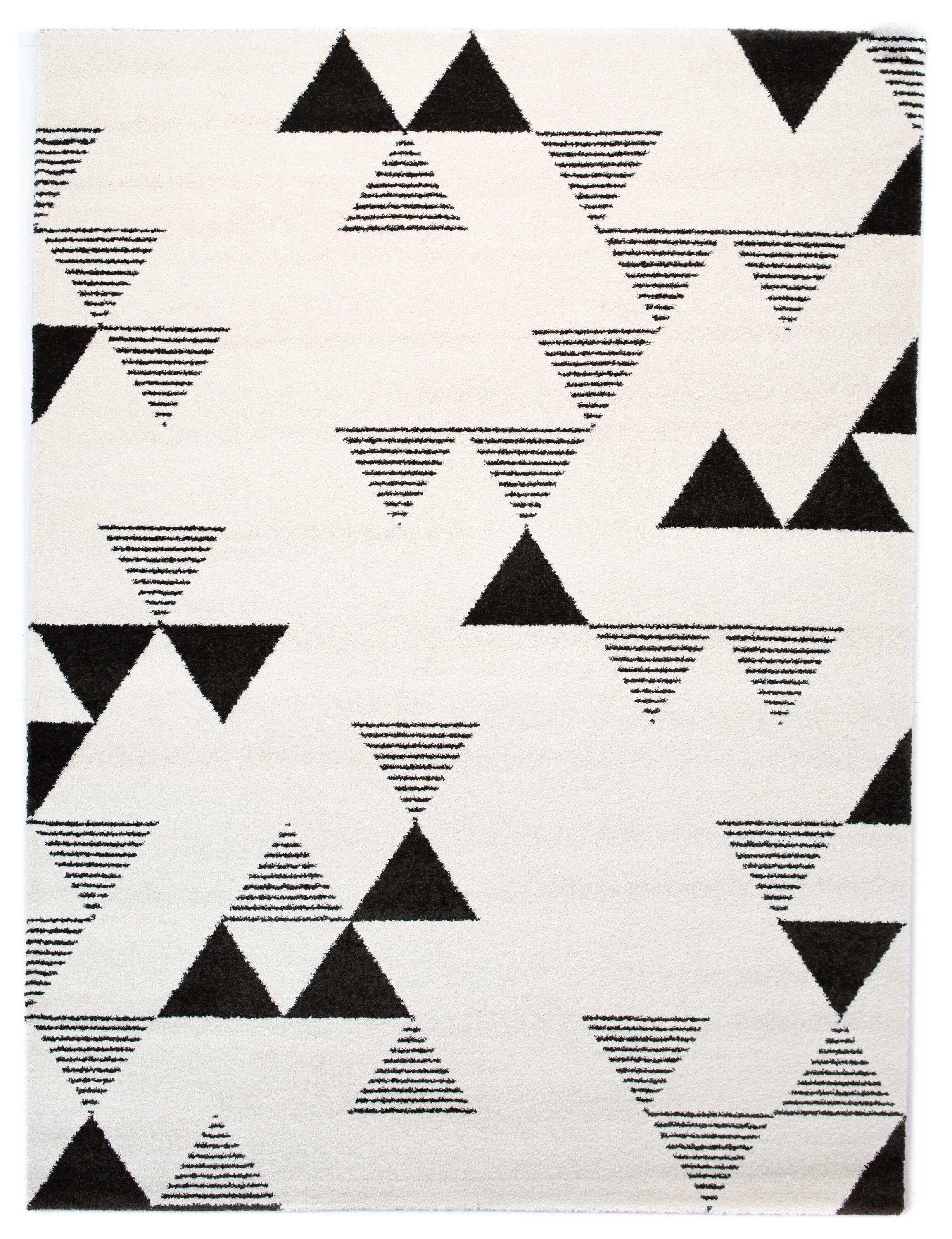 Elle Geometric Cream Area Rug