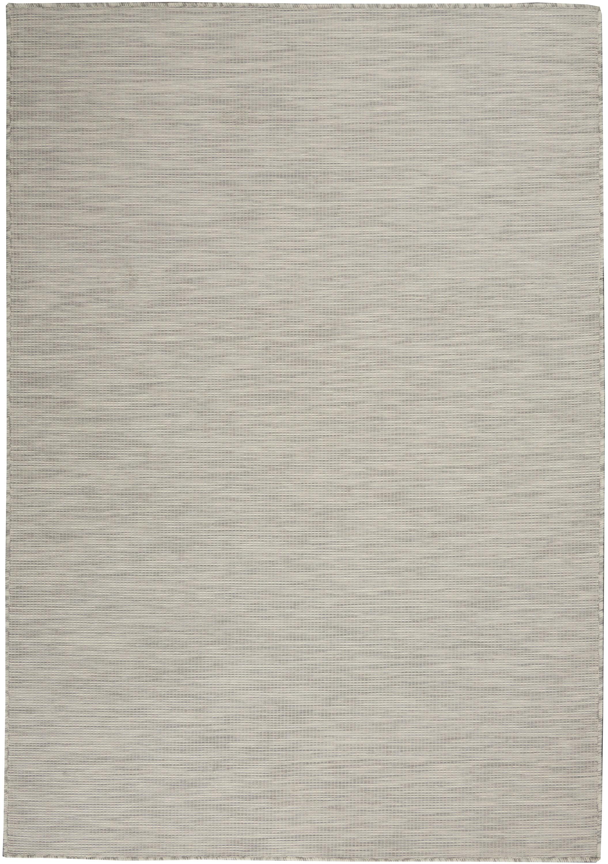 Nourison Positano POS01 Indoor/outdoor Area Rug - Lt Grey 4' x 6'