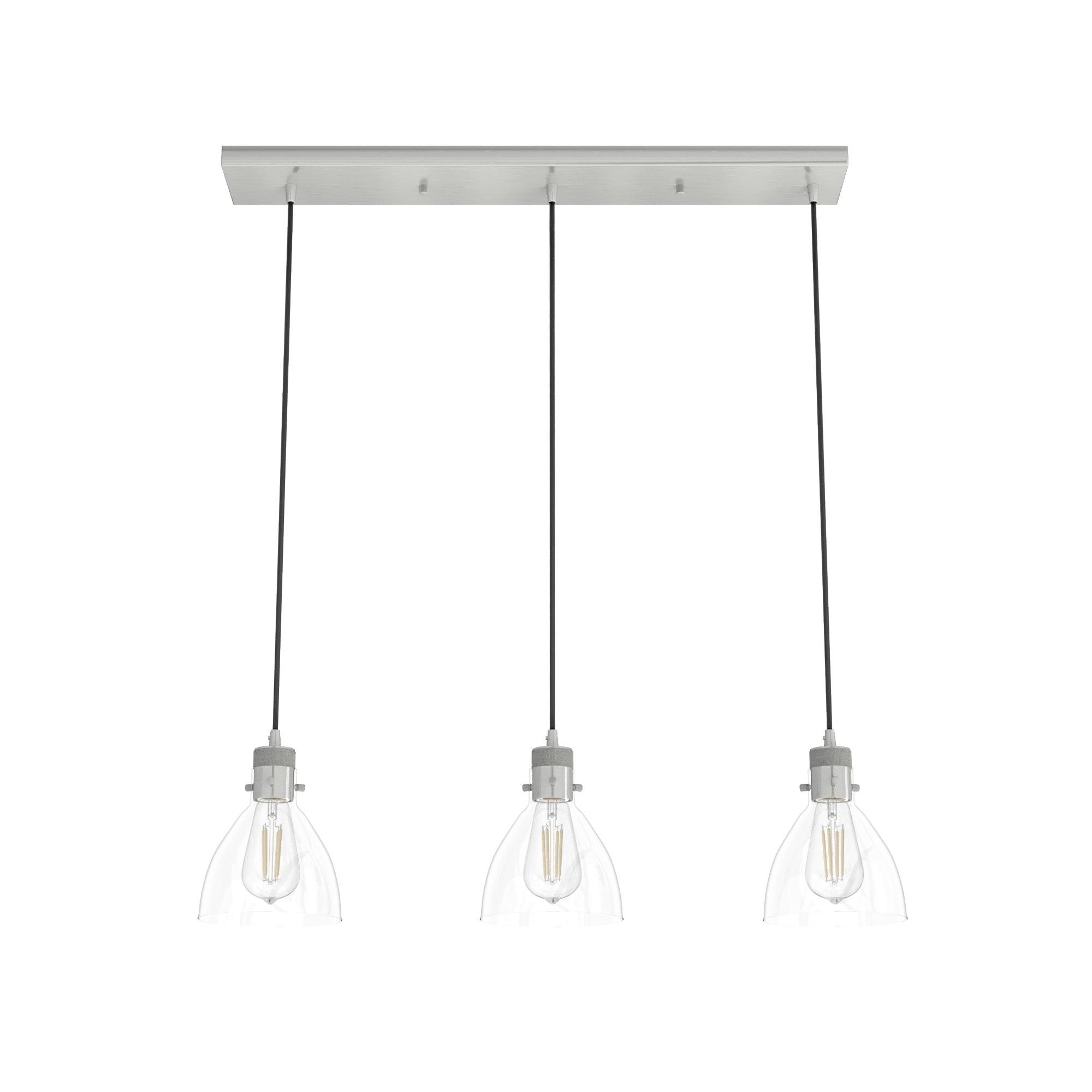 Hunter Fan Van Nuys 3 Light Linear Cluster Pendant