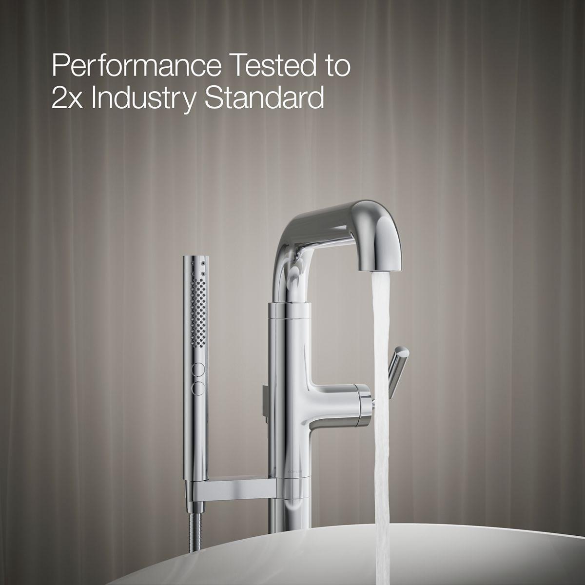 Tone Floor Mounted Clawfoot Tub Faucet