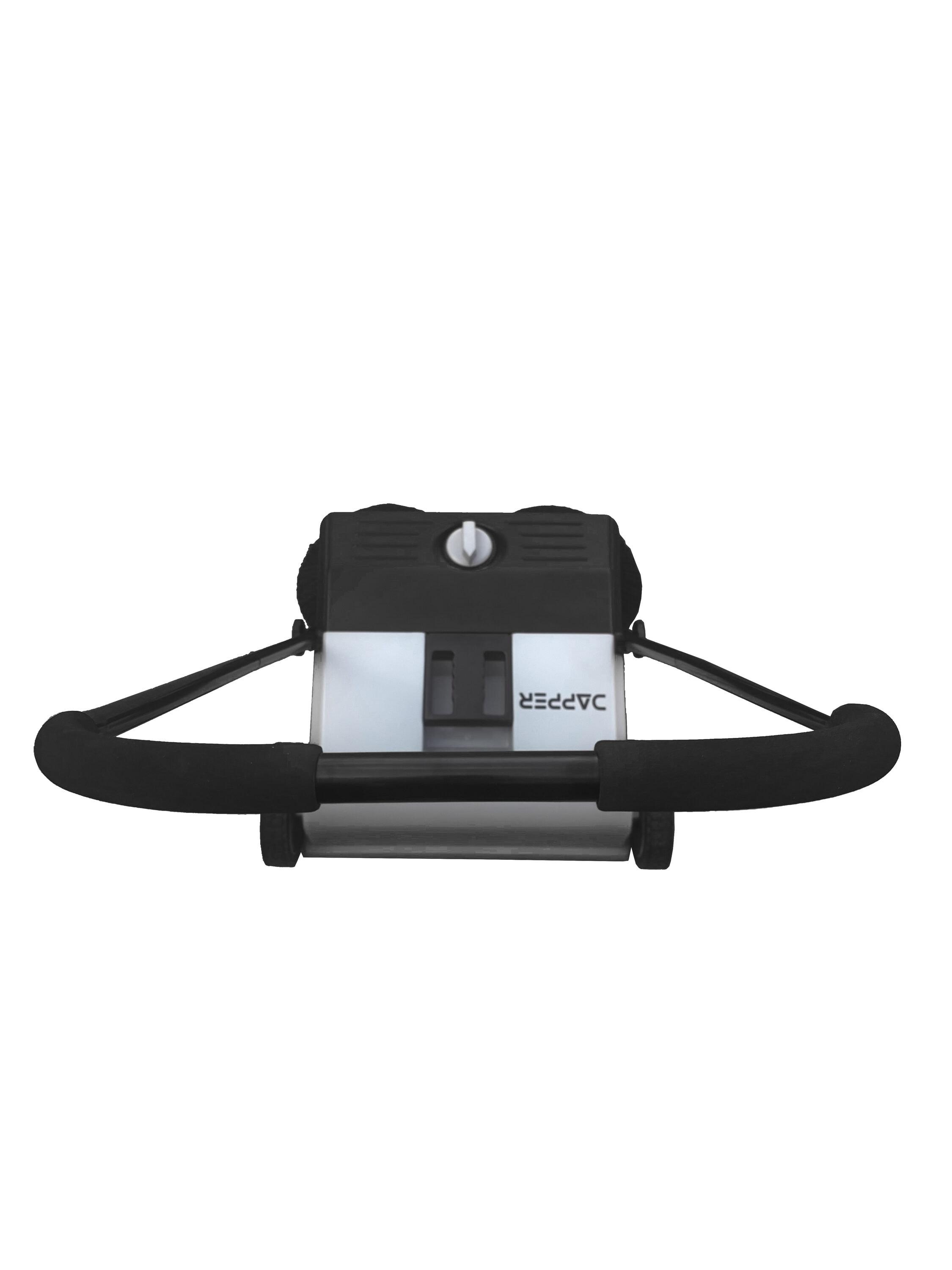 Dapper Supply Walk-Behind Outdoor Hand Push Floor Sweeper - 6.5 Gallon Capacity - 22" Sweeping Width - Sweeps up to 25,500 ft² / Hour, Grey