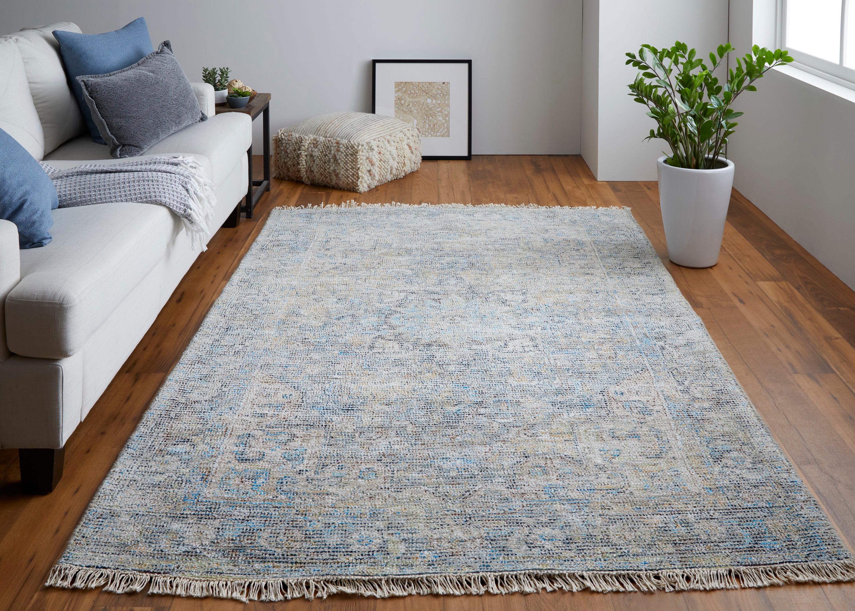 Beech Handwoven Wool-Blend Rug - 2' x 3'