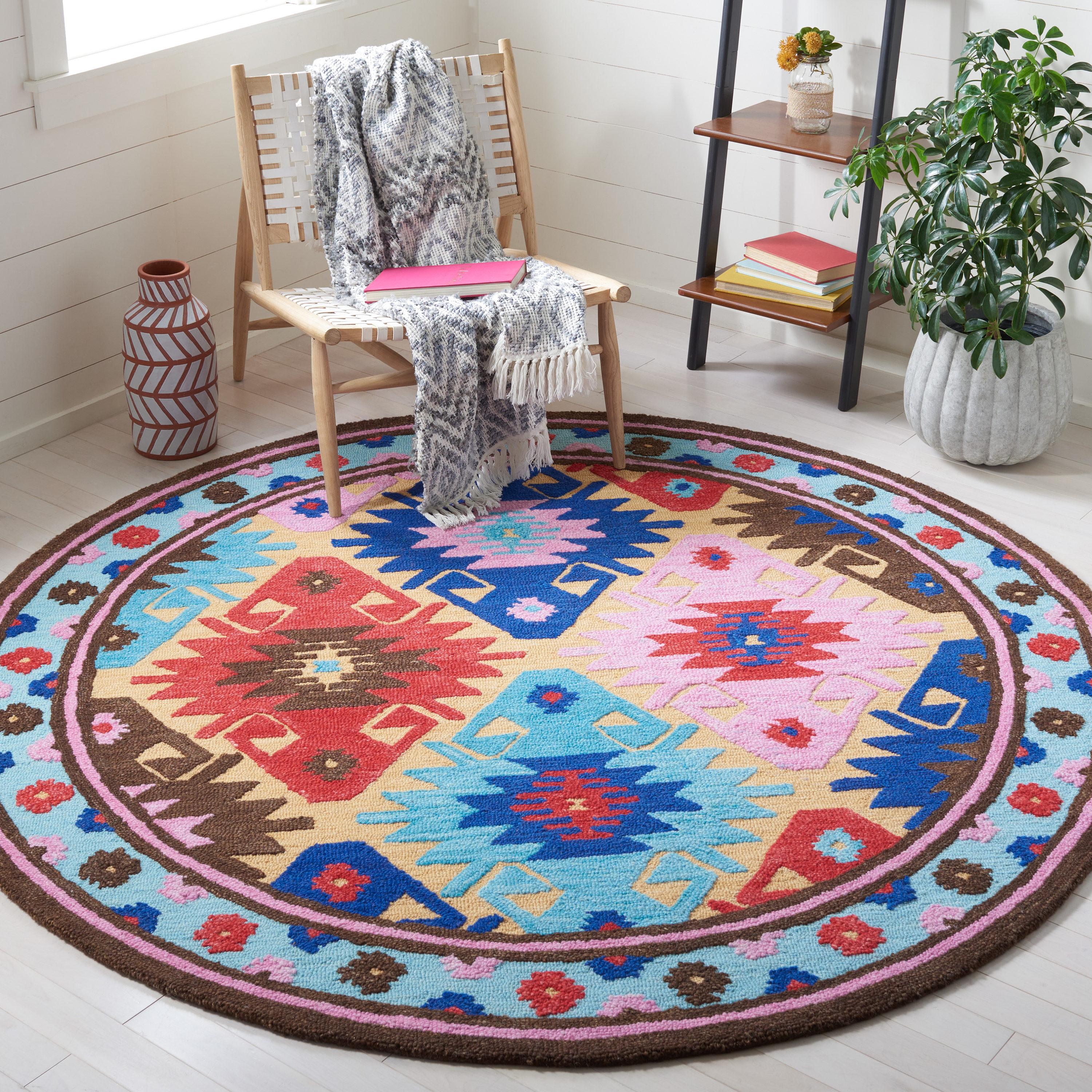 Union Rustic Aidaly Hand Tufted Wool Southwestern Rug