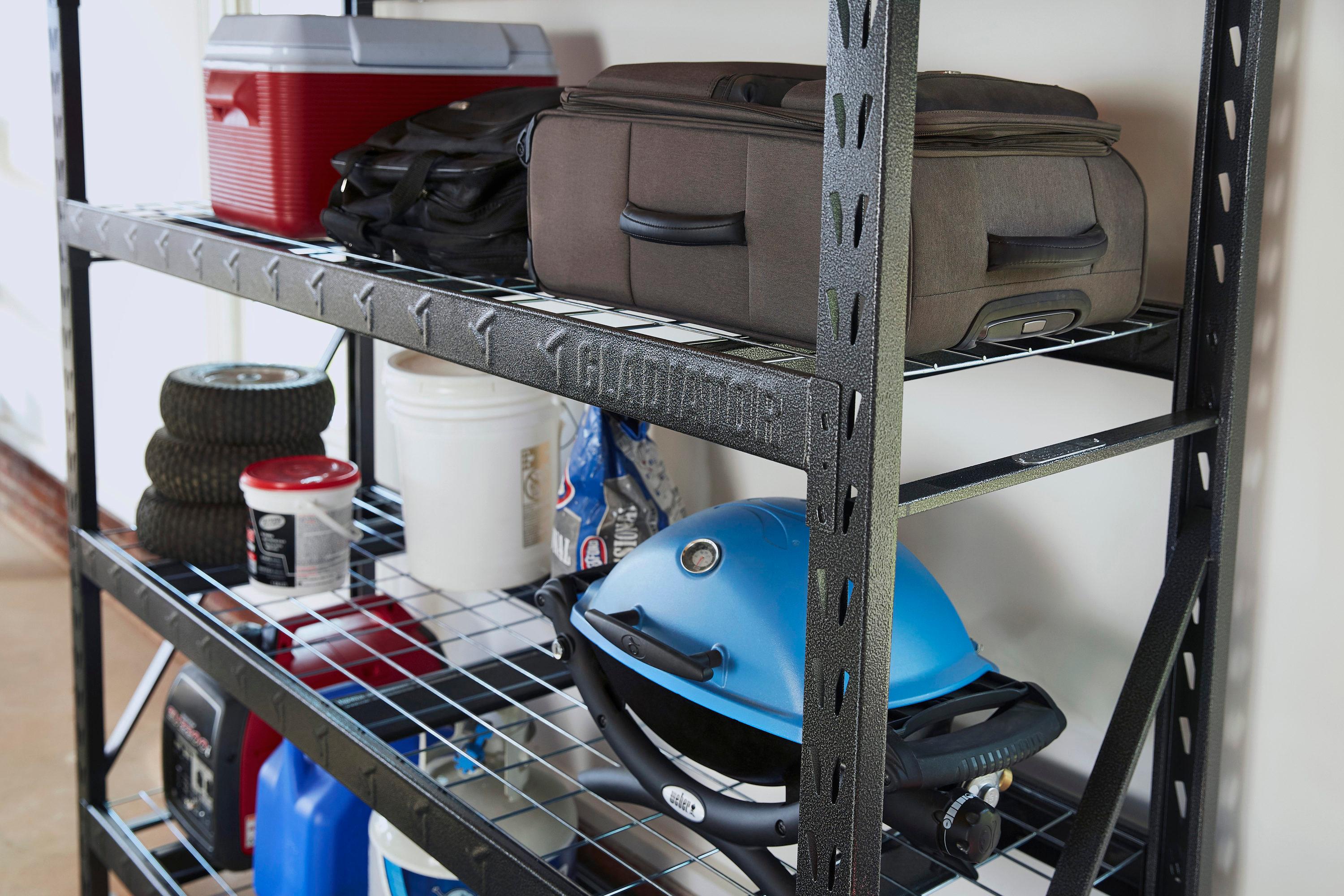 Gladiator® 77" Wide Heavy Duty Rack With Four 24" Deep Shelves & Reviews | Wayfair