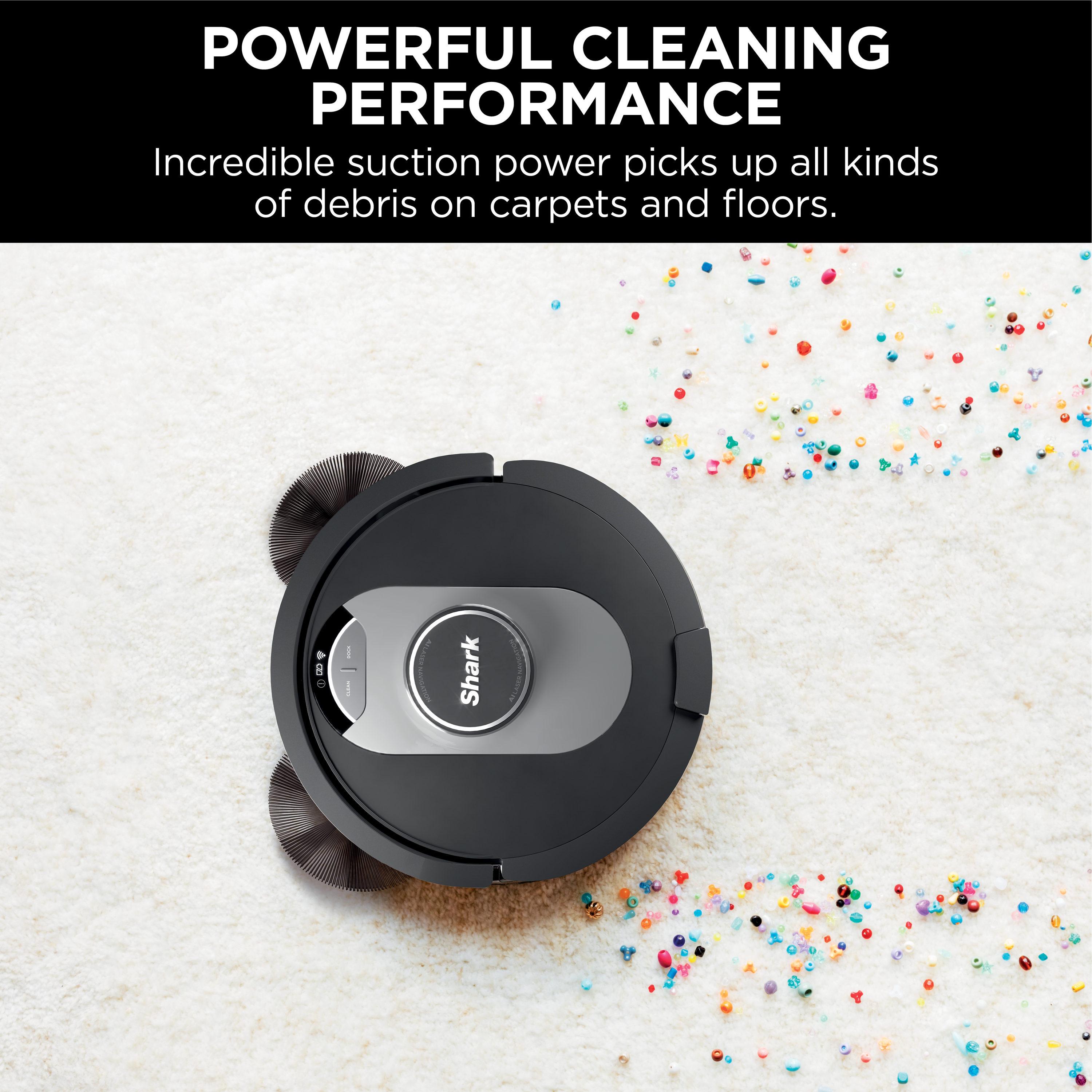 Shark AI Ultra Robot Vacuum with XL HEPA Self-Empty Base, LIDAR Navigation, Wi-Fi Connected - Black