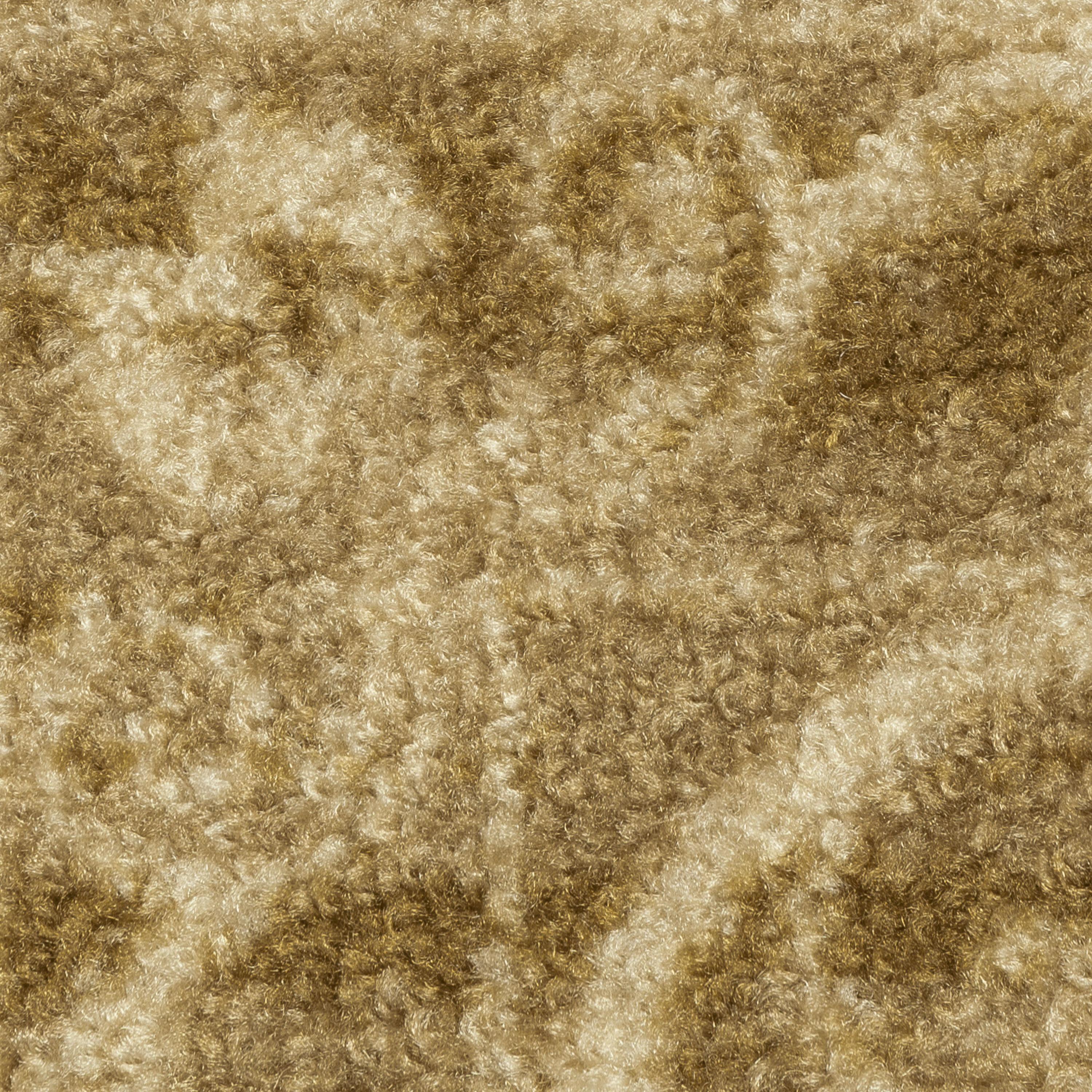 Maples Rugs Pelham Transitional Vintage Scroll Khaki Washable Hallway Runner Rug, 2' x 6'