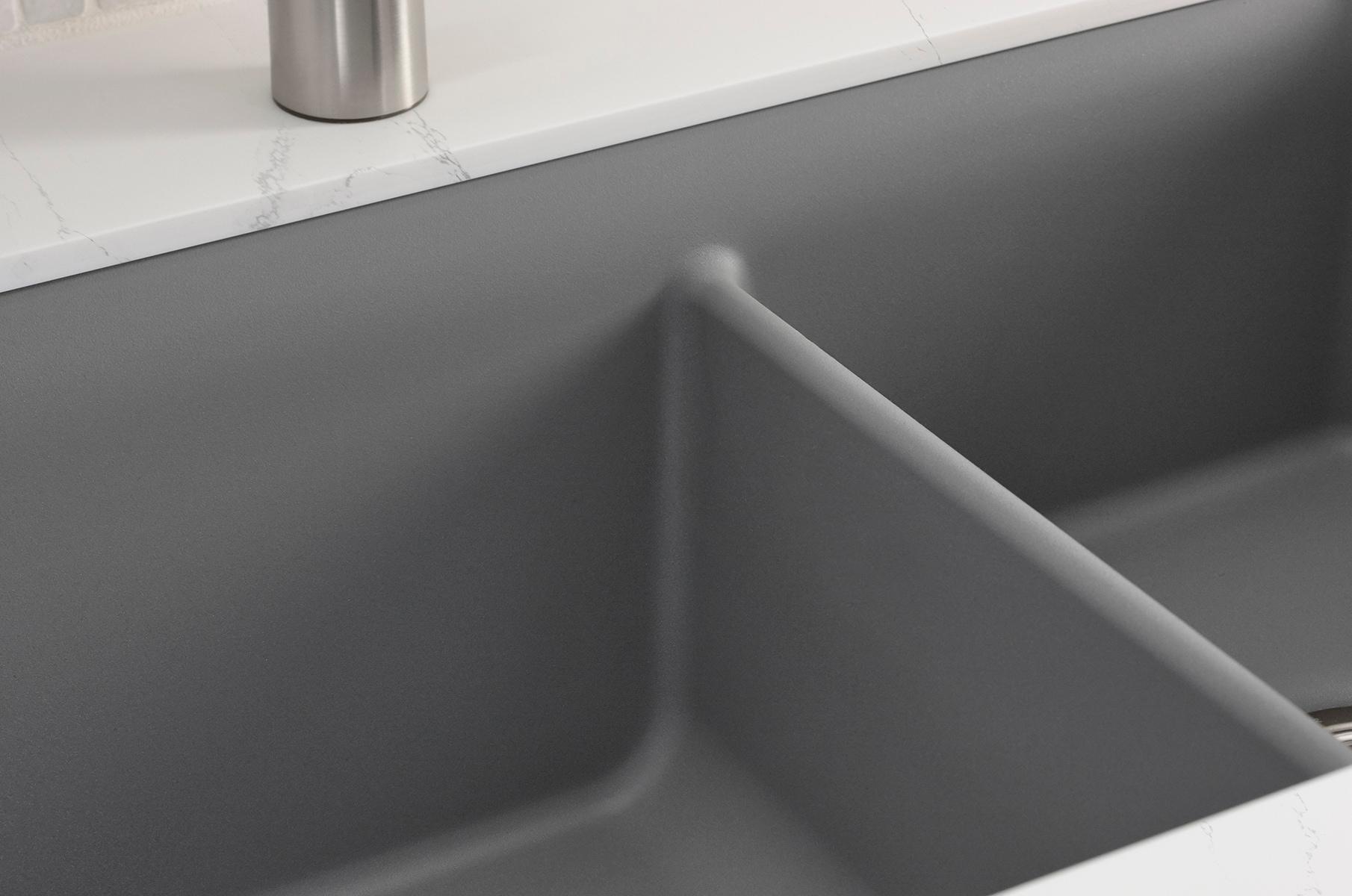 Cairn® 34" L x 18" W Double Basin Undermount with Accessories