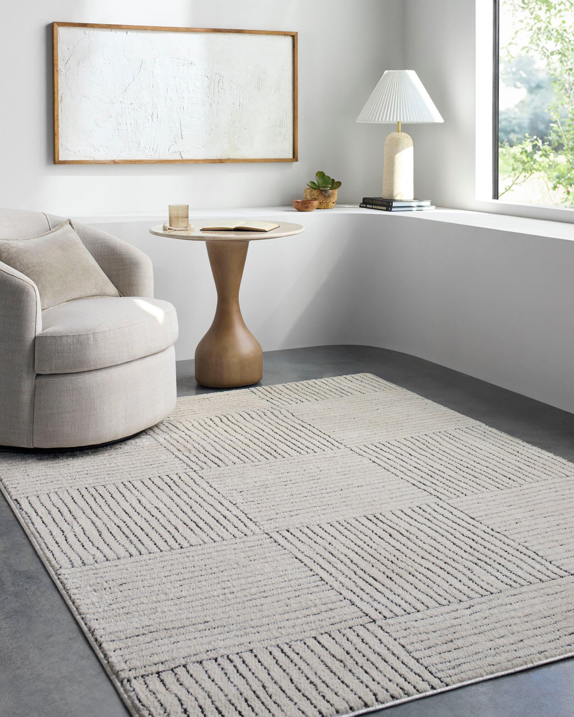 Galey Alix x Livabliss Architect I Machine Woven Area Rug