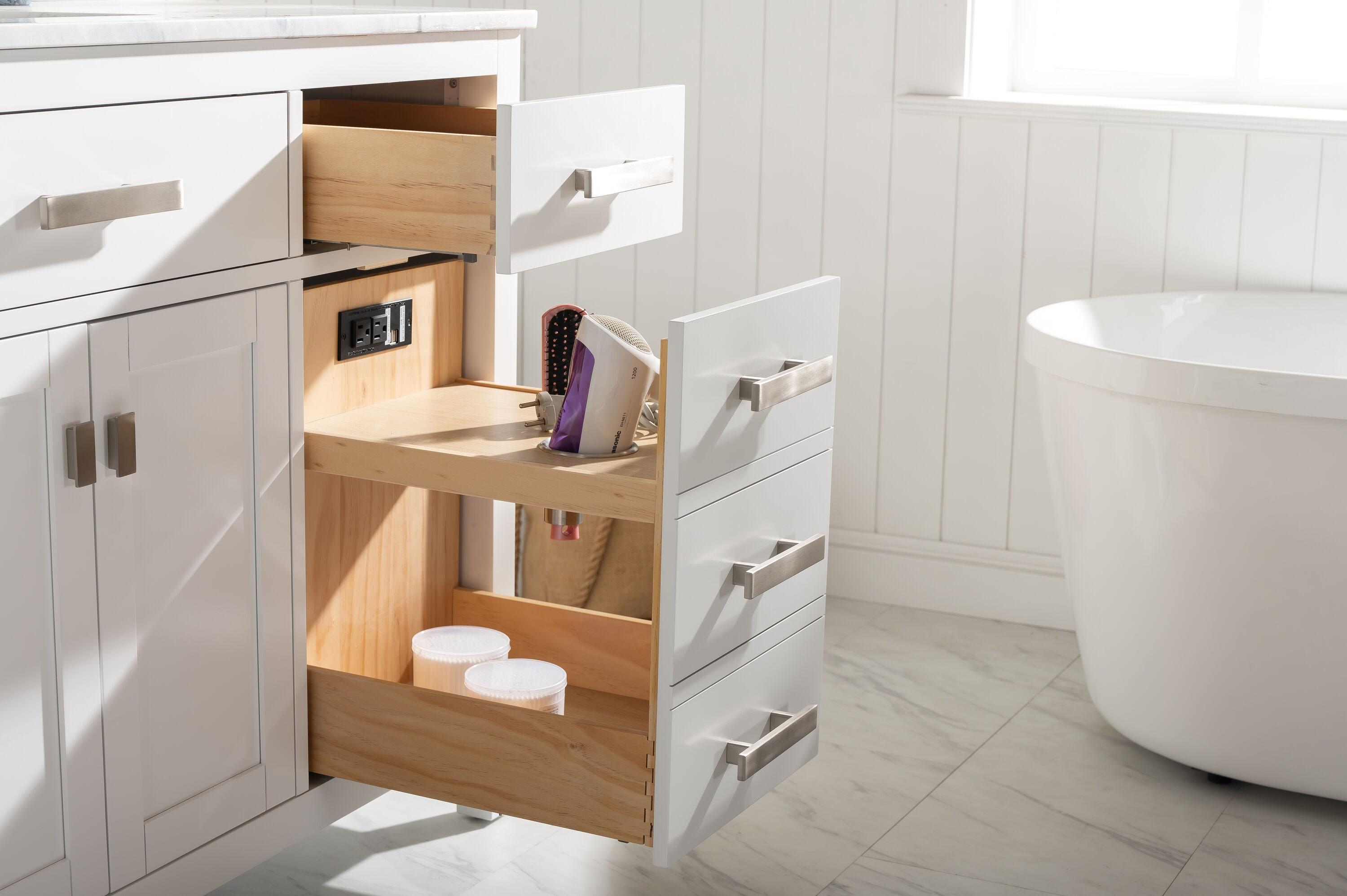 Design Element Valentino 54" Single Sink Vanity in White