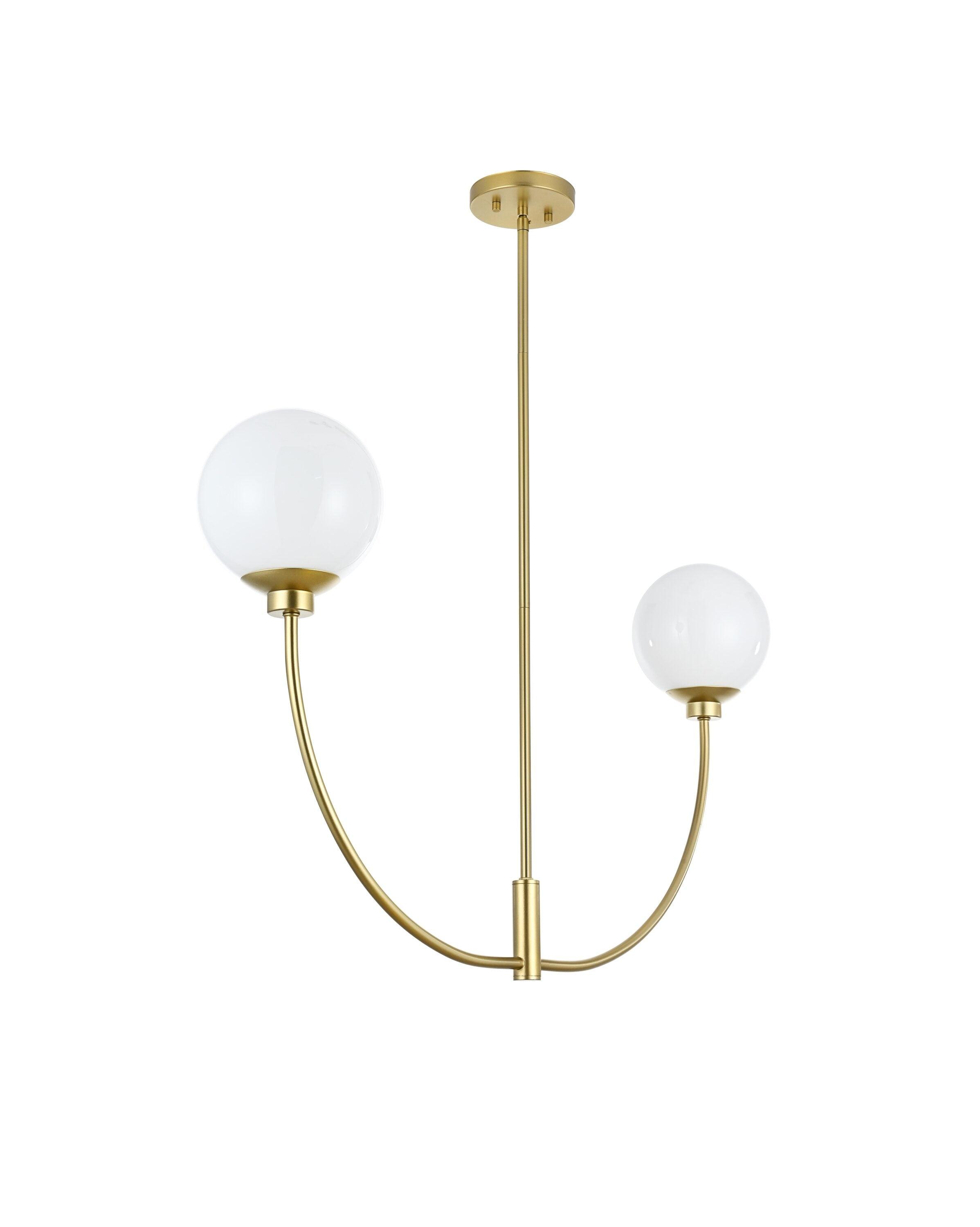 Elegant Lighting Nyomi 36-Inch Chrome Chandelier with Sleek Form