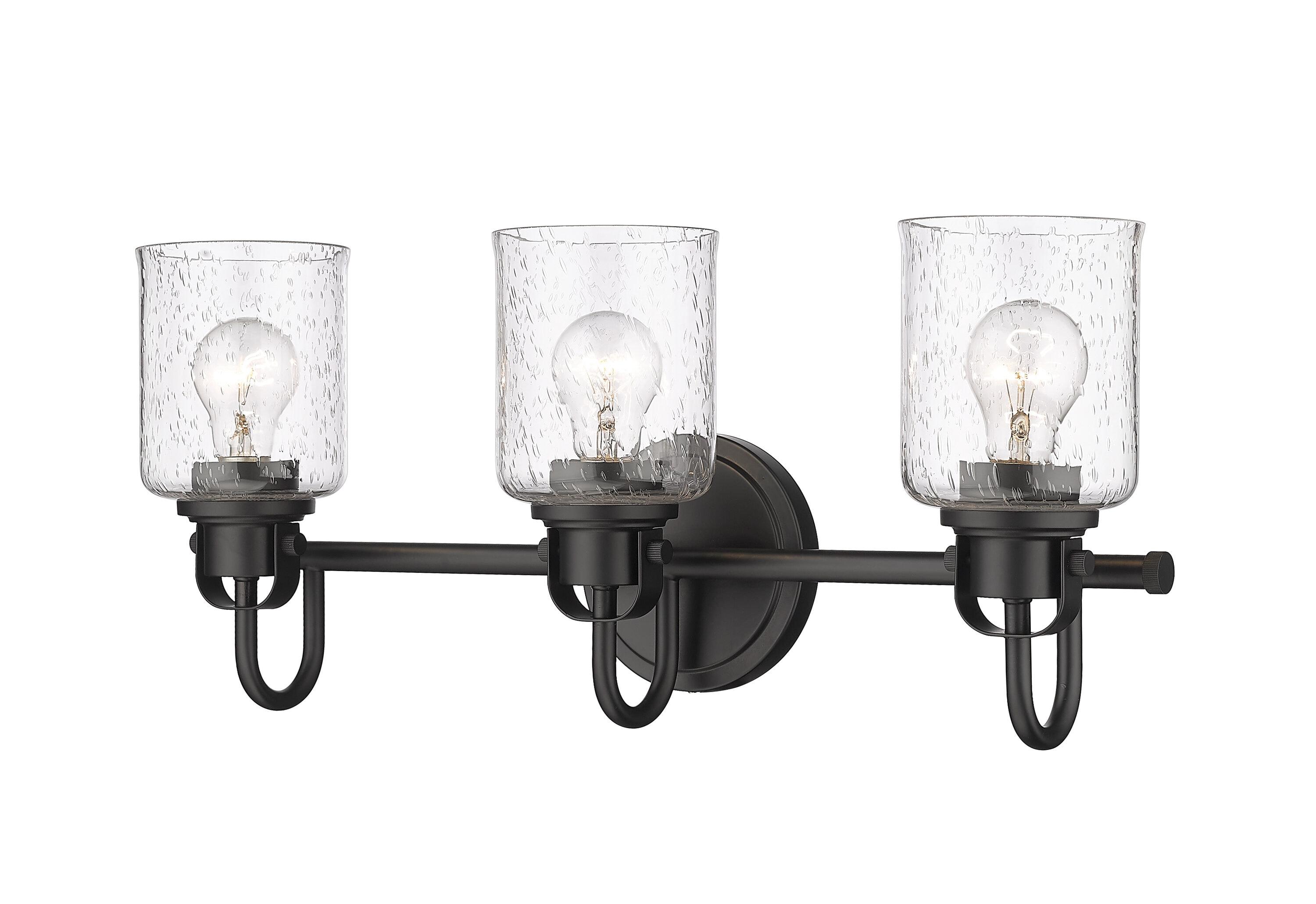 Z-Lite Kinsley 3 - Light Vanity in  Matte Black