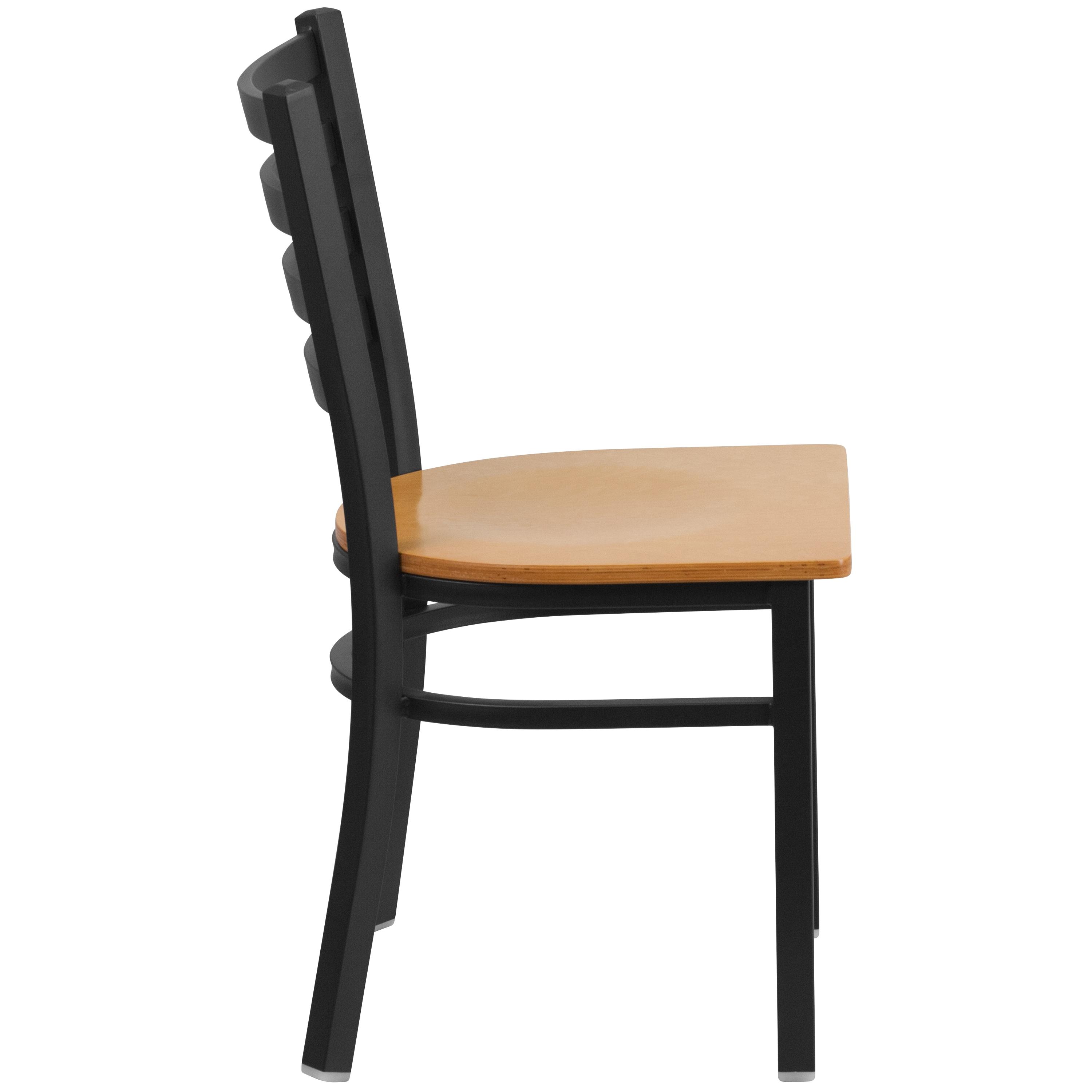 Kendall Ladder Back Metal Restaurant Chair