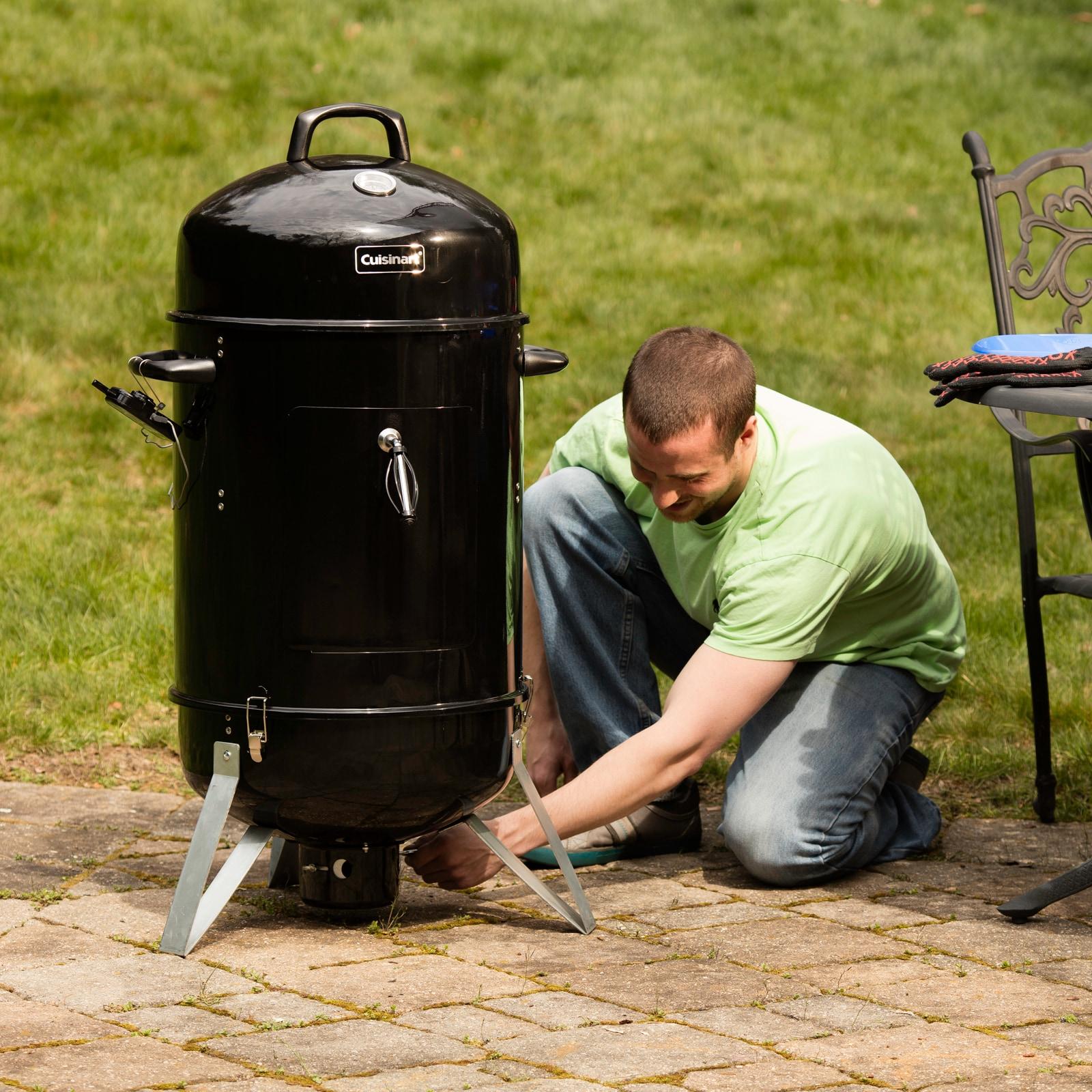 Cuisinart Vertical Charcoal Portable 510 Square Inches Smoker