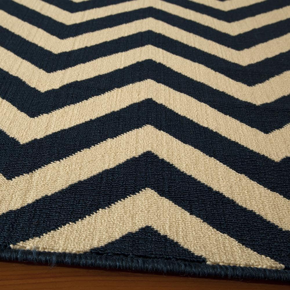 Momeni Baja 1'8" X 3'7" Transitional Rug in Navy