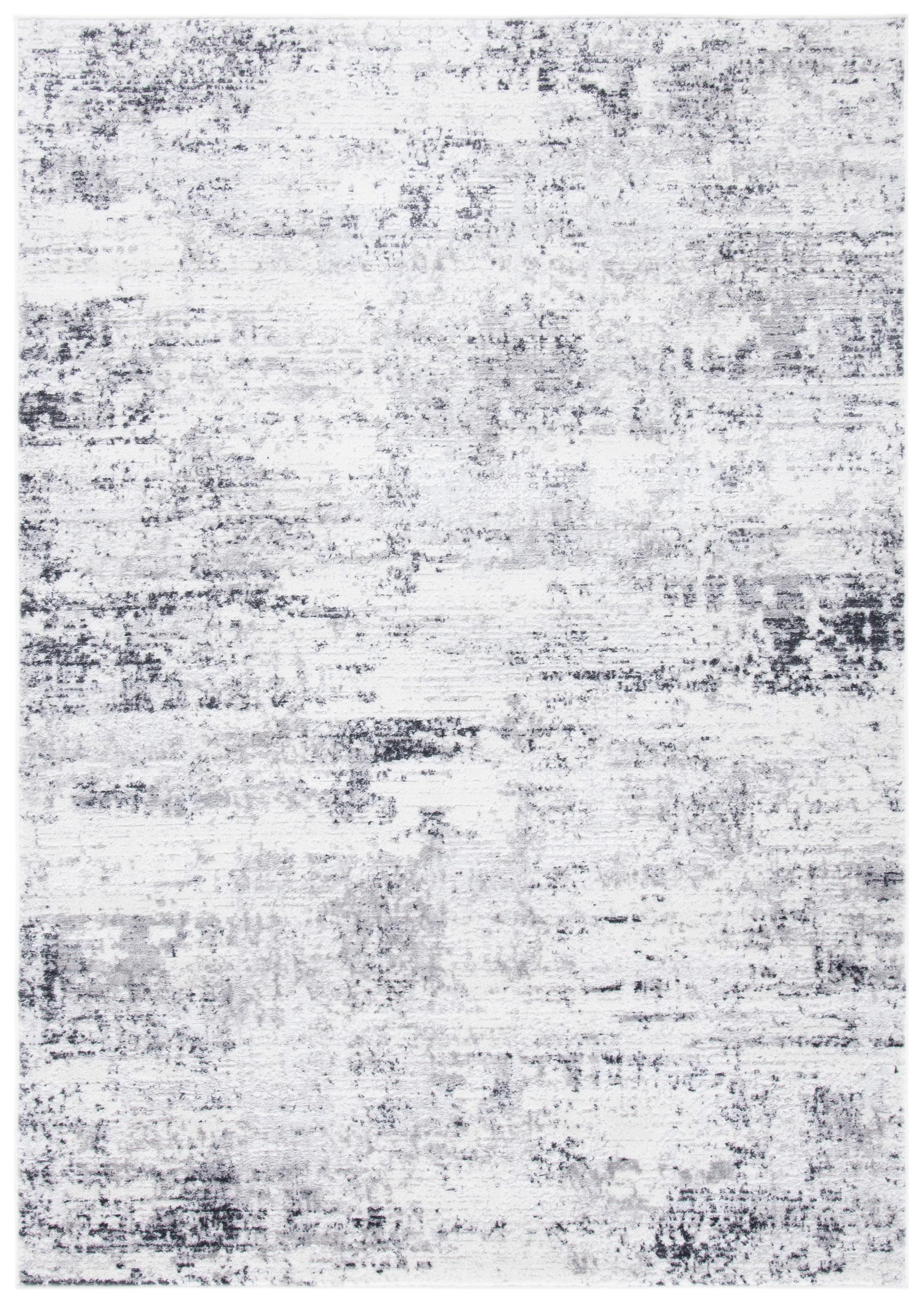 Amelia ALA700 Power Loomed Area Rug - Ivory/Grey - 5'3"x7'6" - Safavieh.