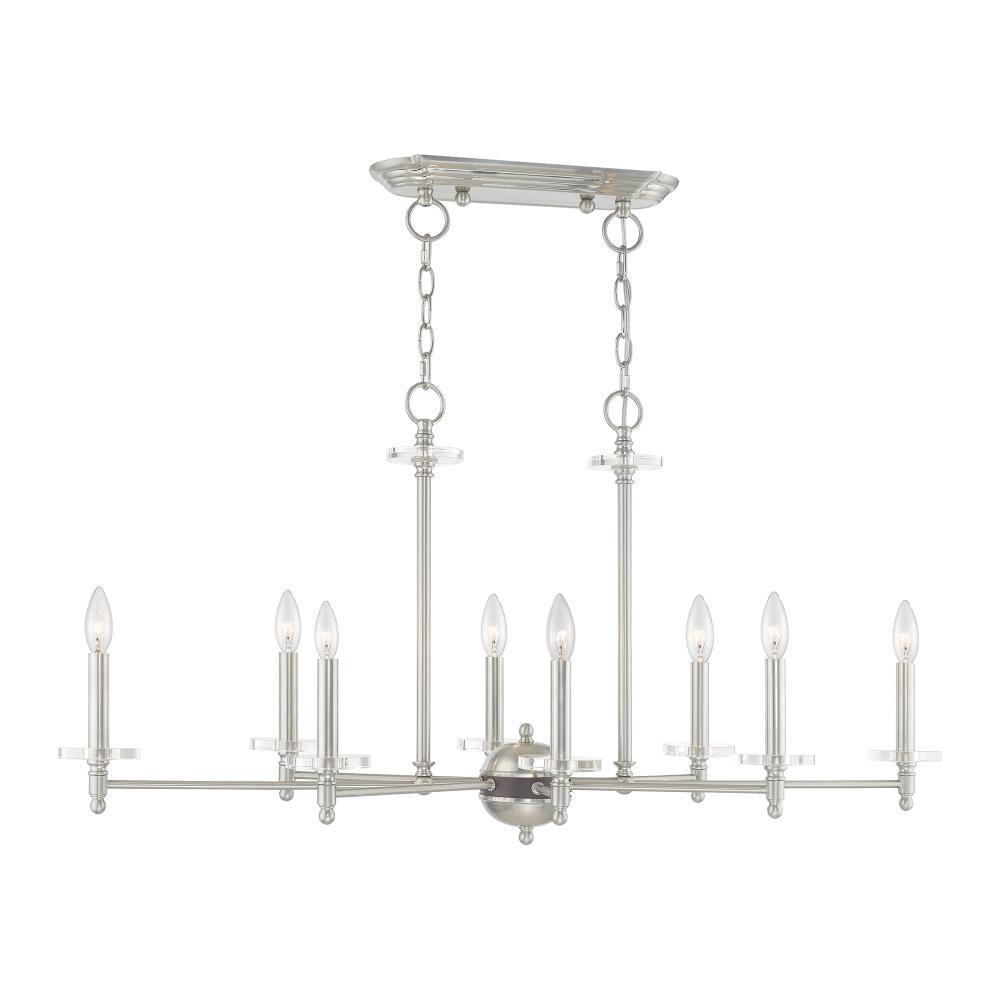 Willa Arlo™ Interiors Christofer 8 - Light Dimmable Transitional Linear Chandelier