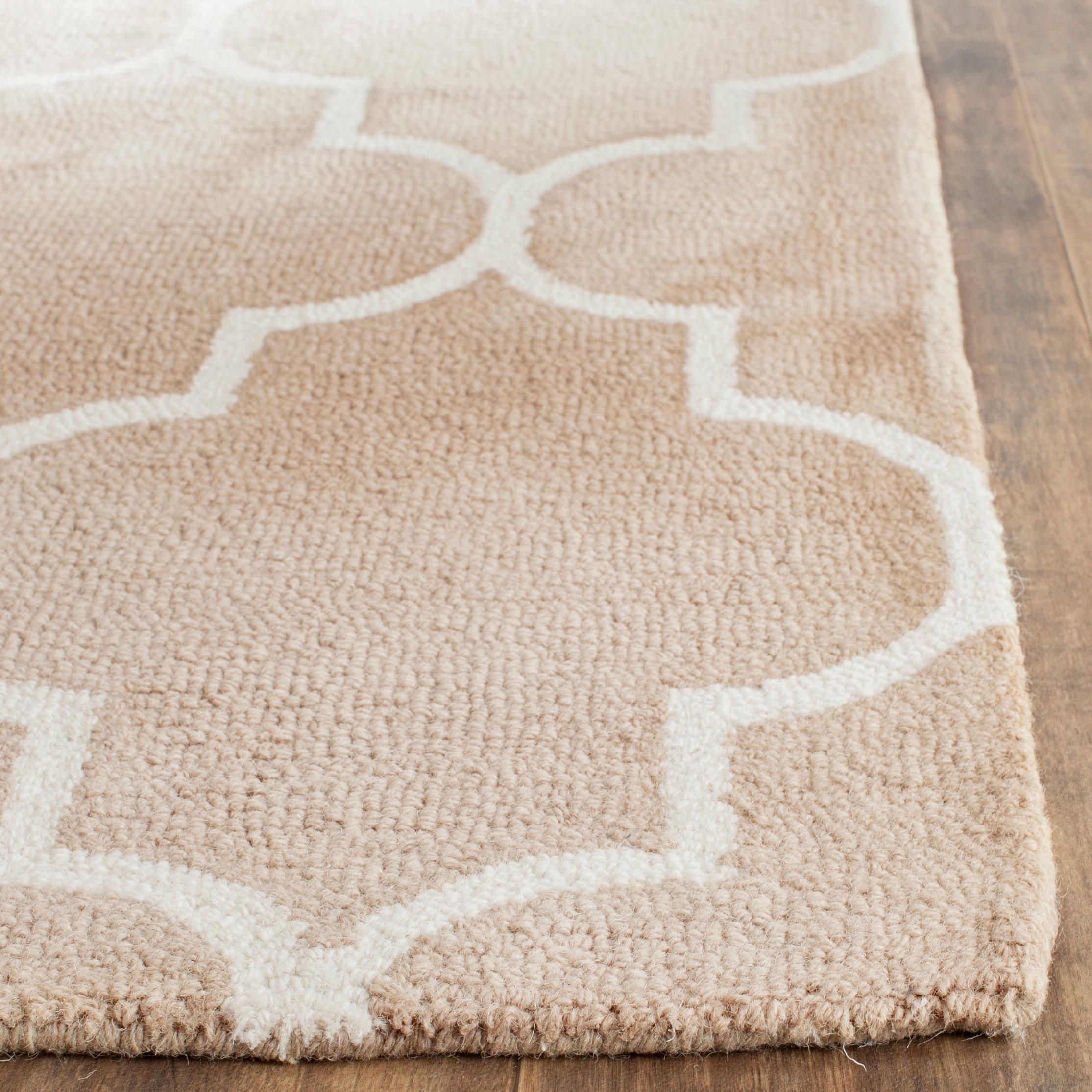 Dip Dye DDY535 Hand Tufted Accent Rug - Beige/Ivory - 3'x5' - Safavieh.