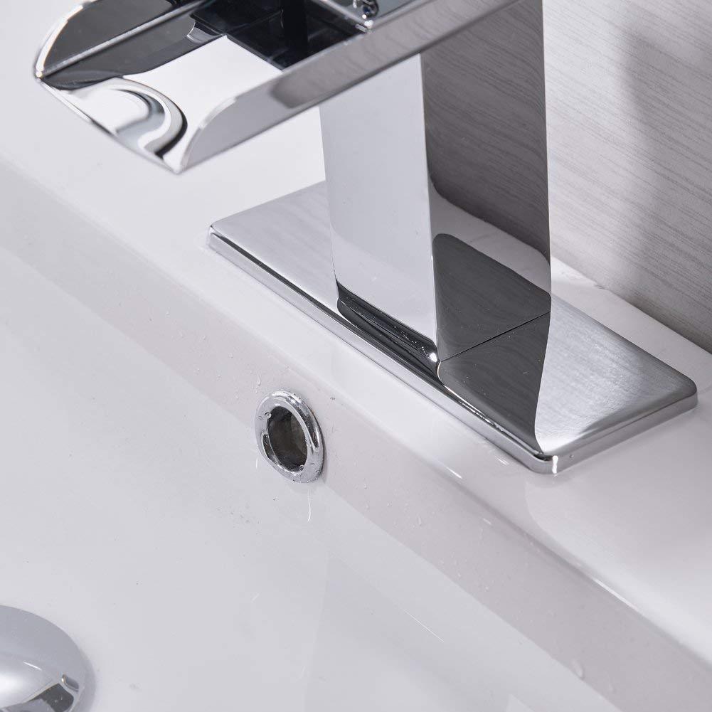 VIBRANTBATH 8009C-2 Single-Hole Single-handle Bathroom Faucet