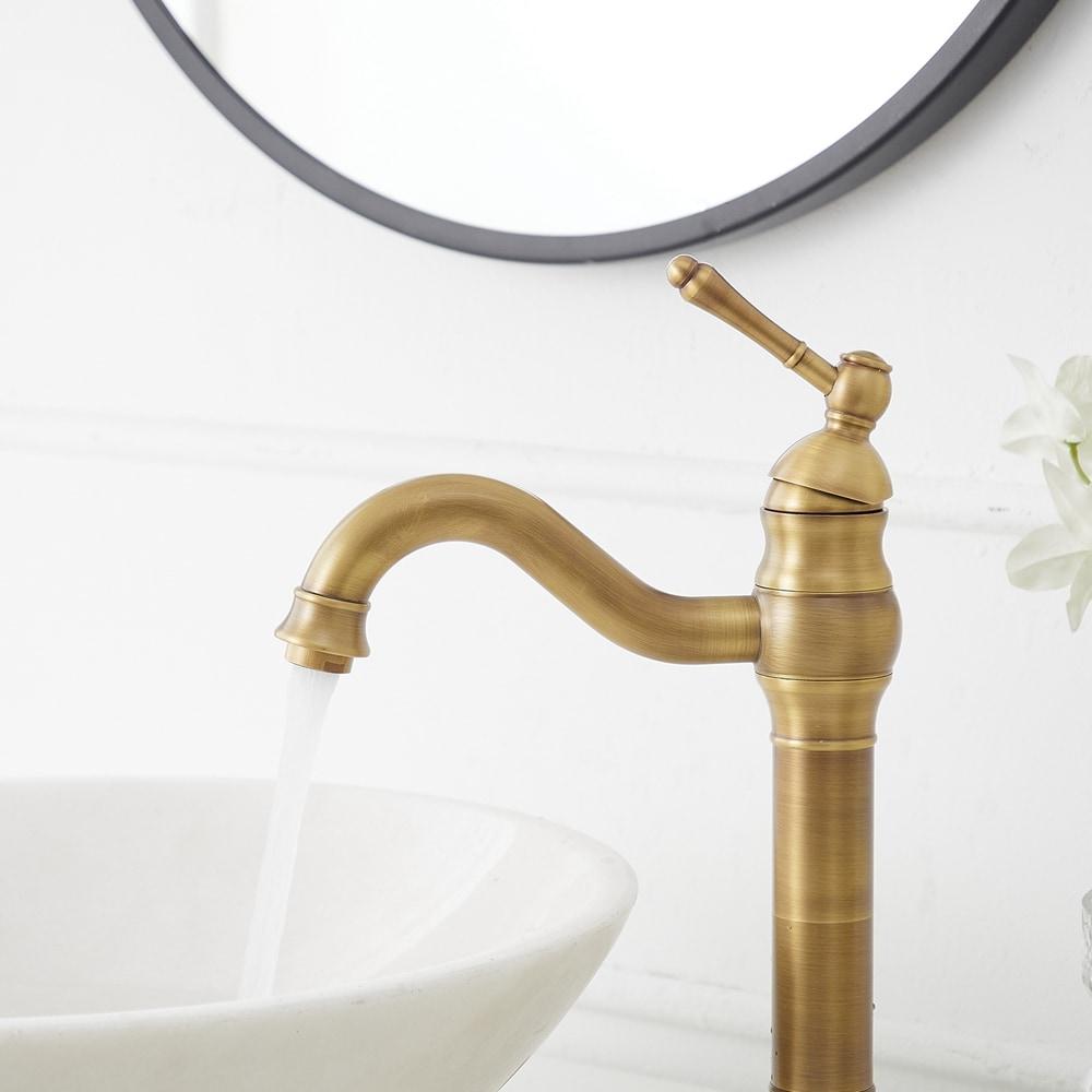 Vessel Sink Faucet Single-handle Bathroom Faucet with Drain Assembly