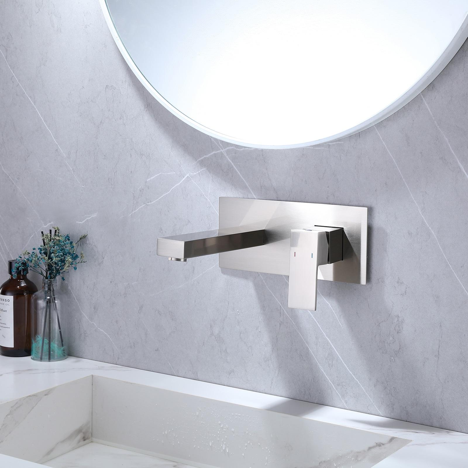 Wall Mounted Optional Single-handle Bathroom Faucet