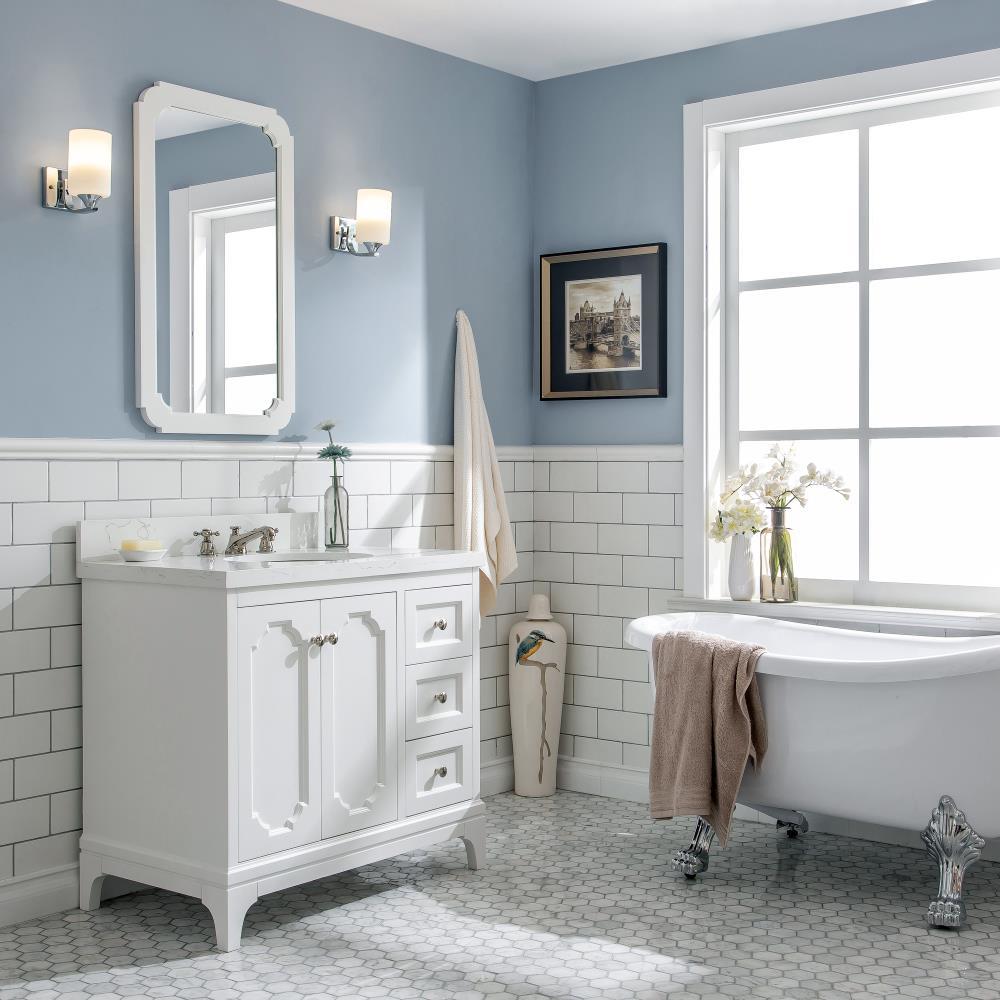 Willa Arlo™ Interiors Bernardo 36'' Single Bathroom Vanity with Stone Top