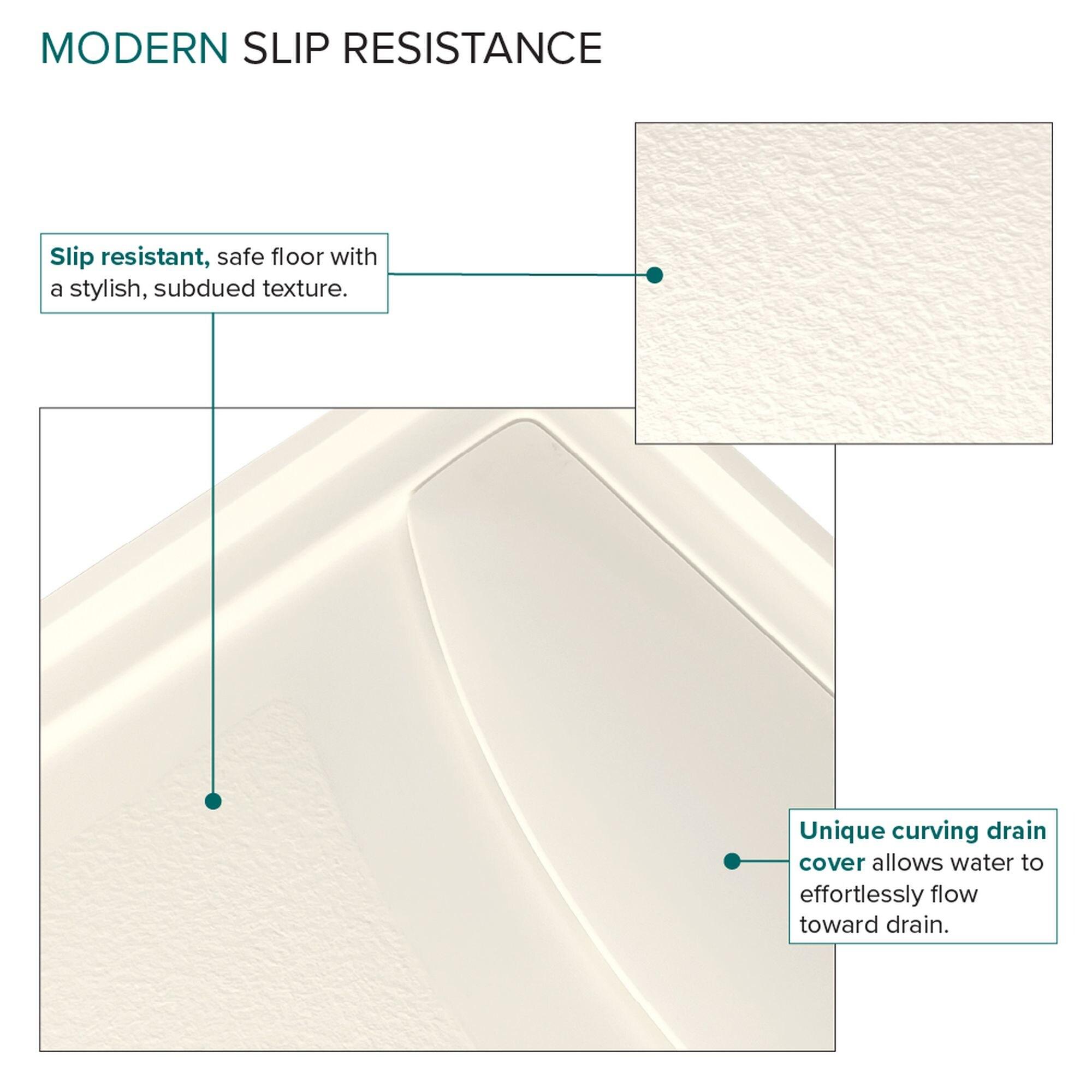 Transolid Transolid 60-in x 32-in Cast Solid Surface Tub Replacement Base Linear FSLB6032R-02