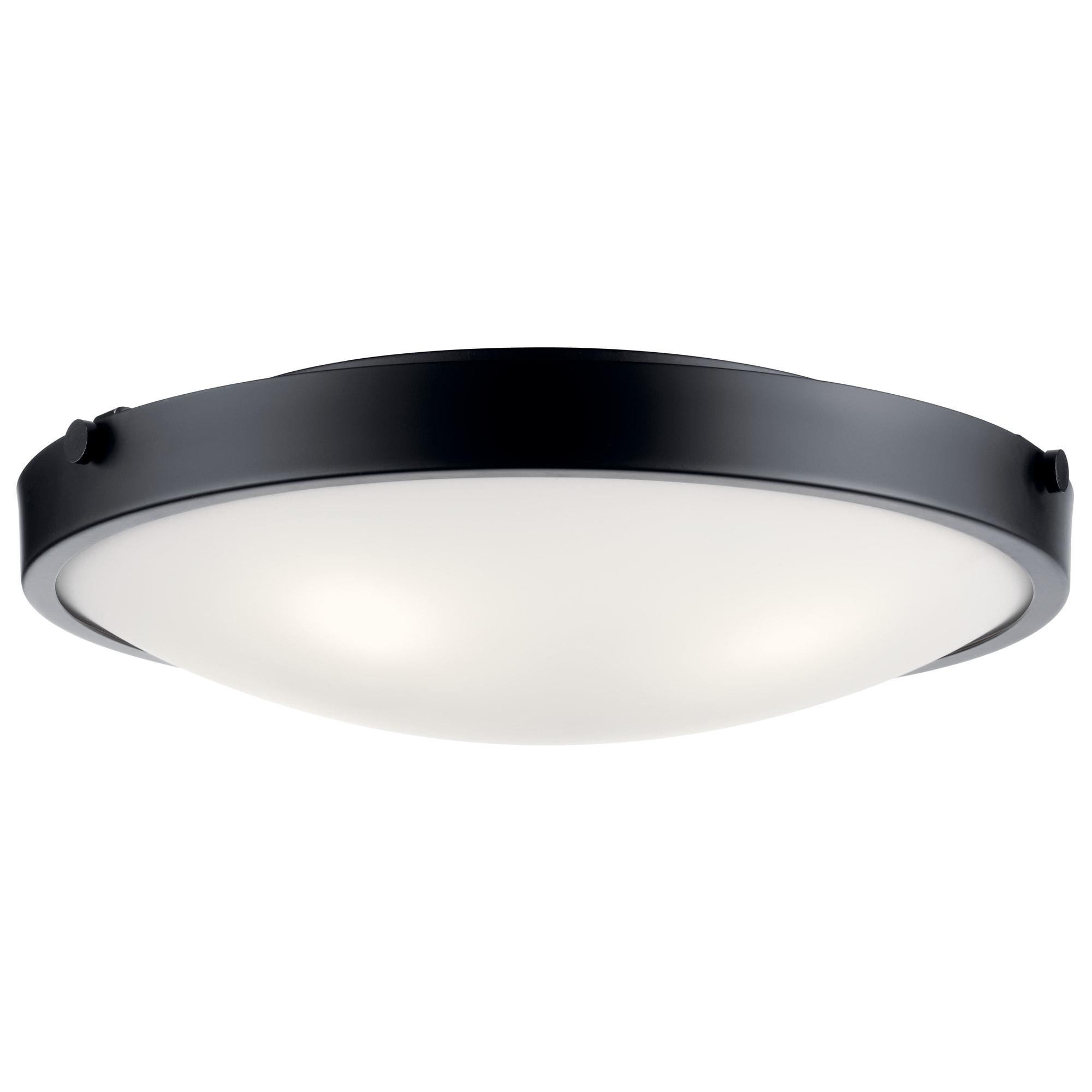Kichler Lighting Lytham 4 - Light Flush Mount in  Black