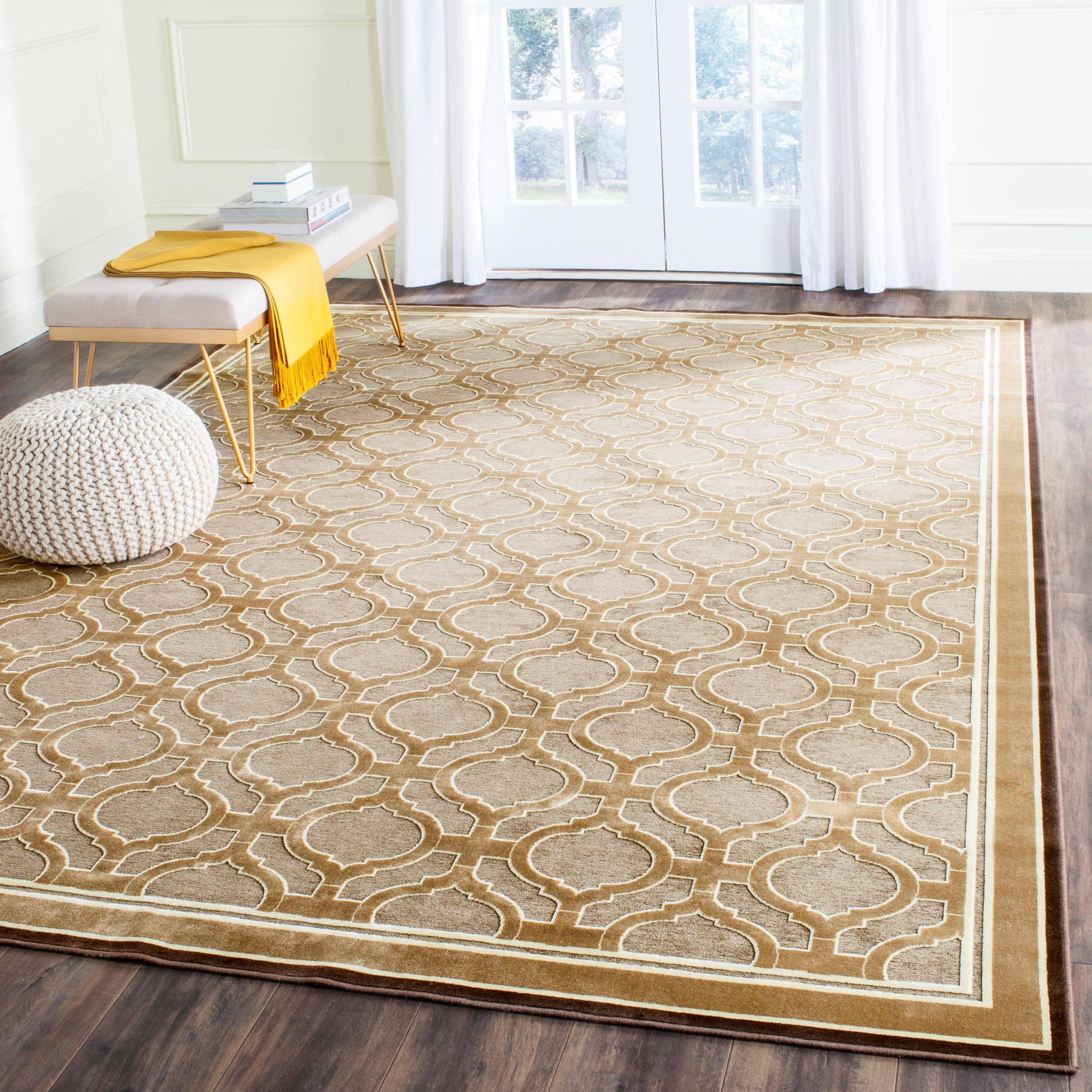 Martha Stewart Martha Stewart Hand Tufted Viscose Pile Geometric Rug