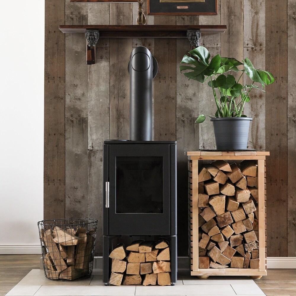 Tempaper & Co.® Repurposed Wood Removable Peel and Stick Wallpaper, 28 sq ft: Vinyl Self-Adhesive Blue Wood Grain