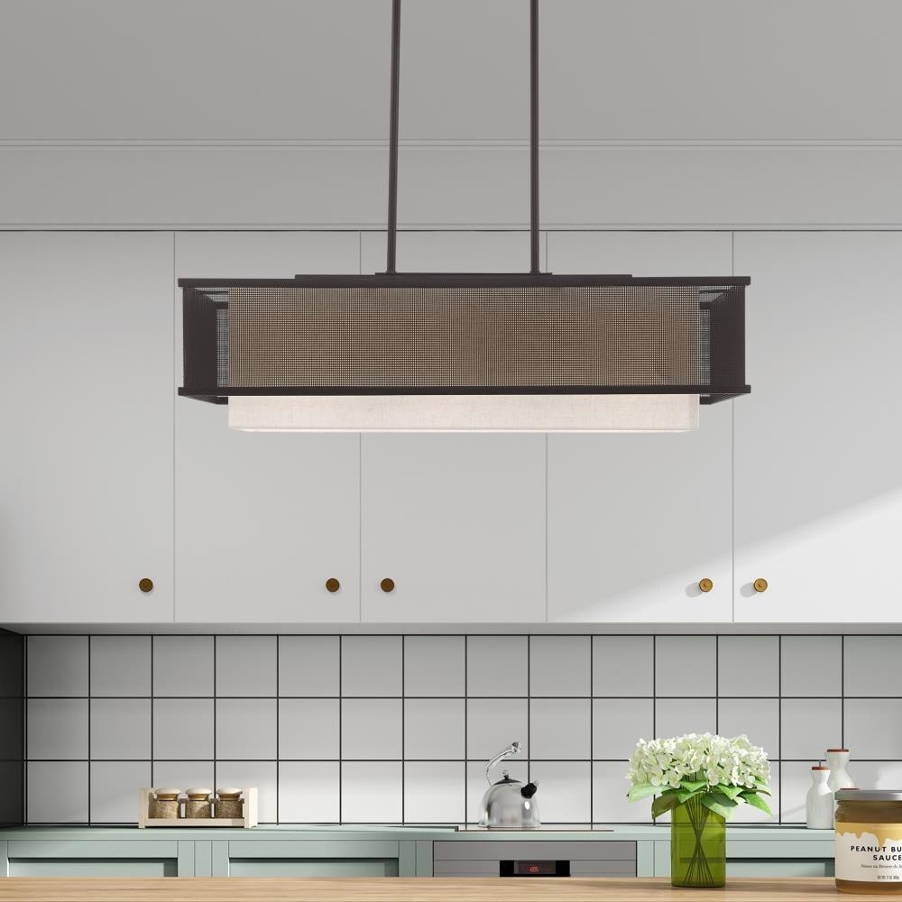 Livex Lighting Braddock 3 - Light Chandelier in  Bronze